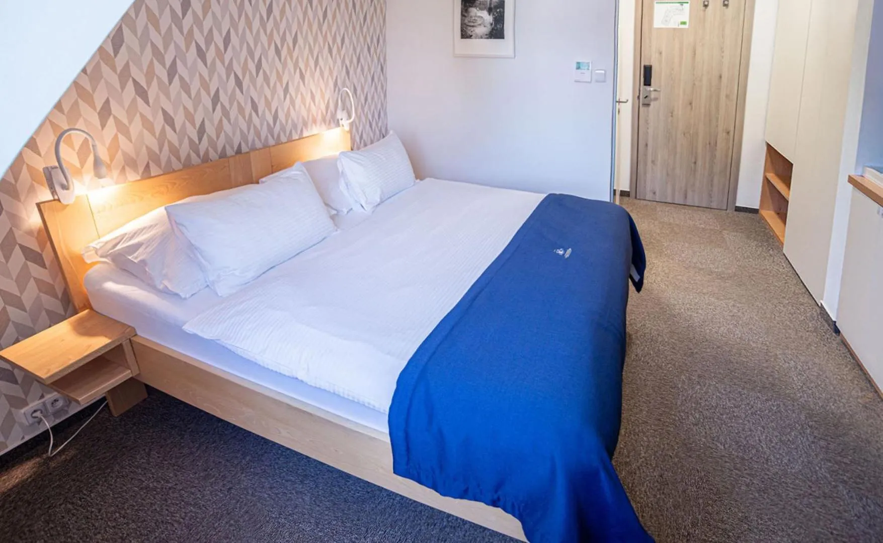 Bed in HOTEL Hraniční zámeček