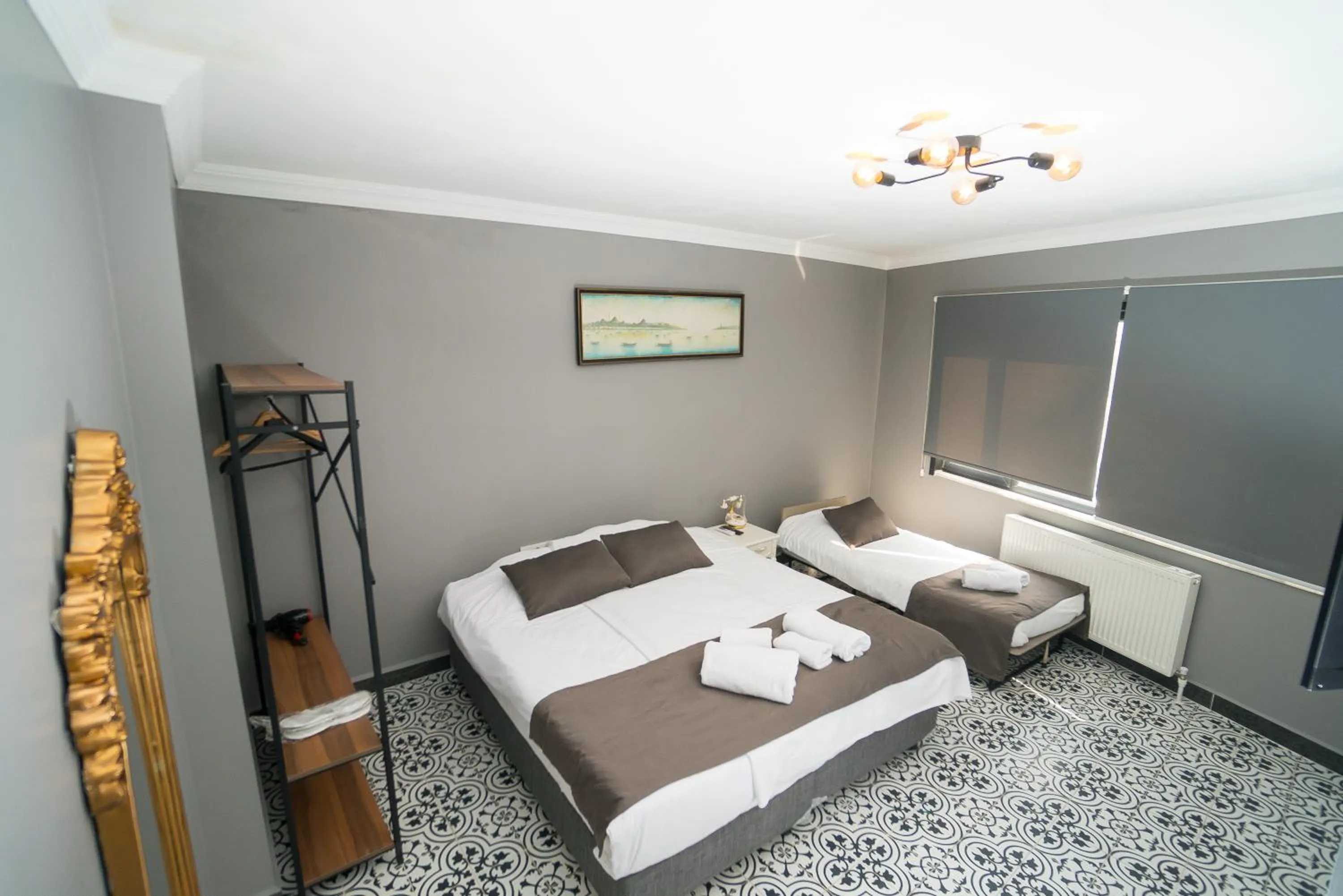 Photo of the whole room, Bed in HHK Hotel