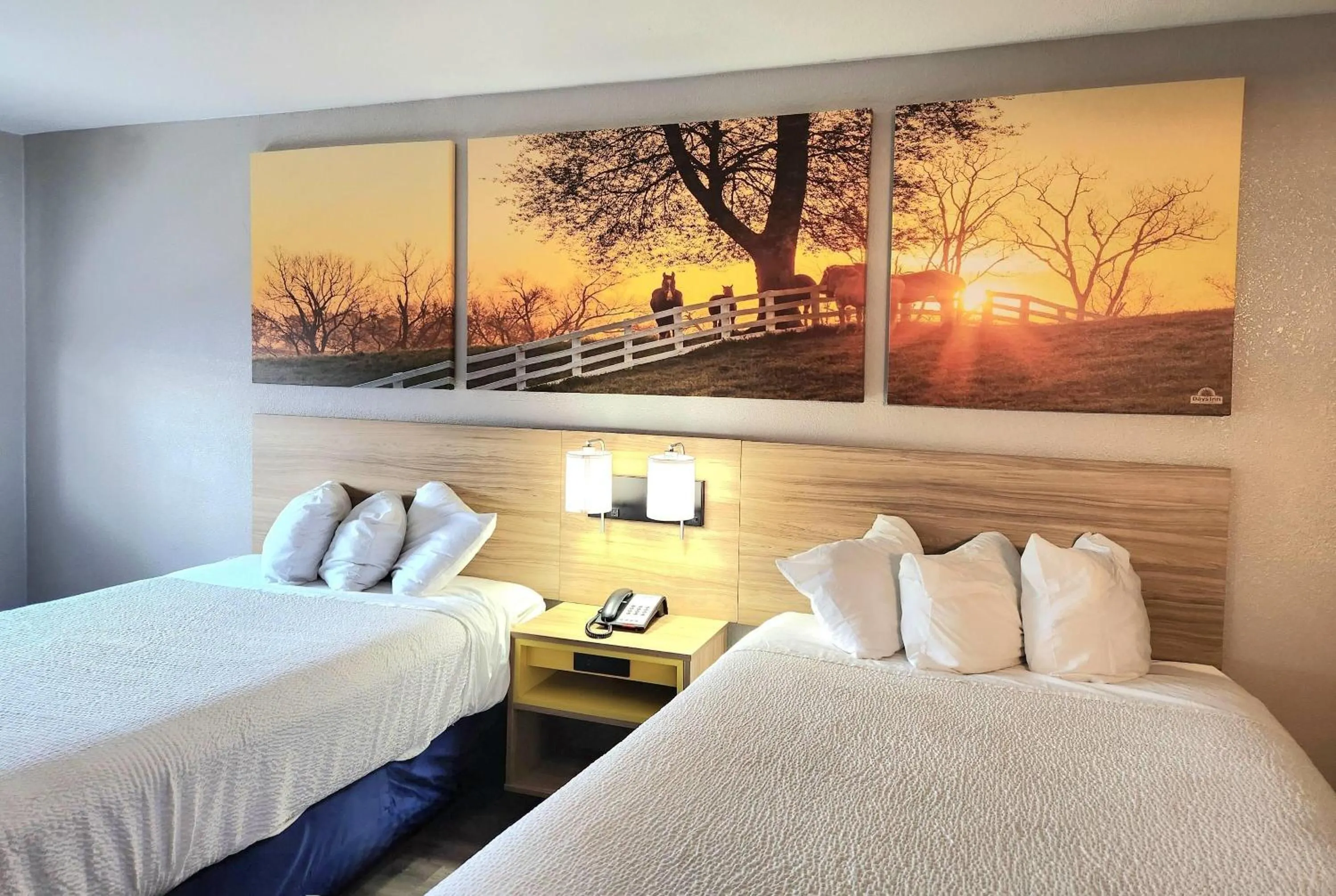 Photo of the whole room, Bed in Days Inn by Wyndham Houston