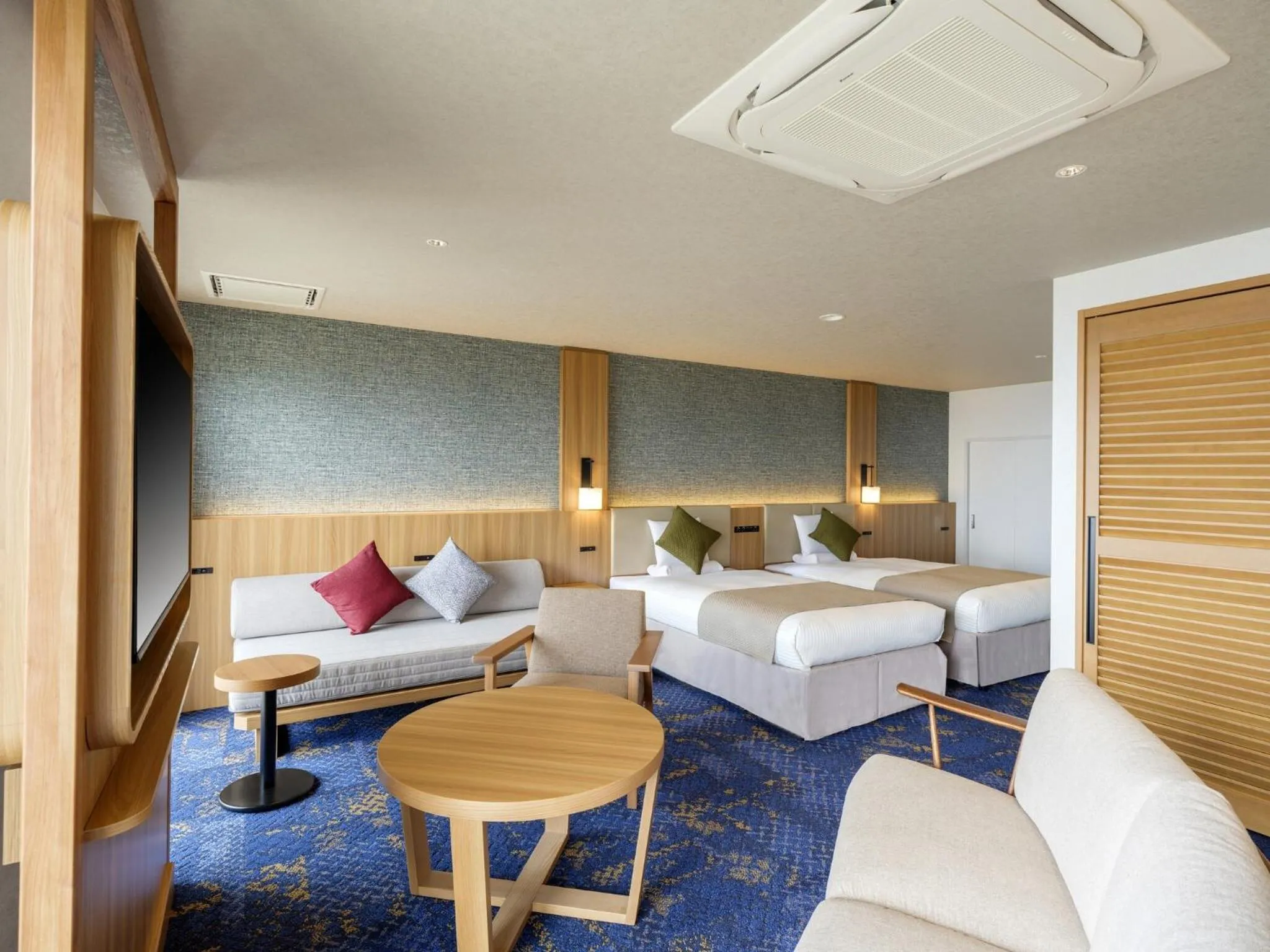 Bed in KAMENOI HOTEL Atami