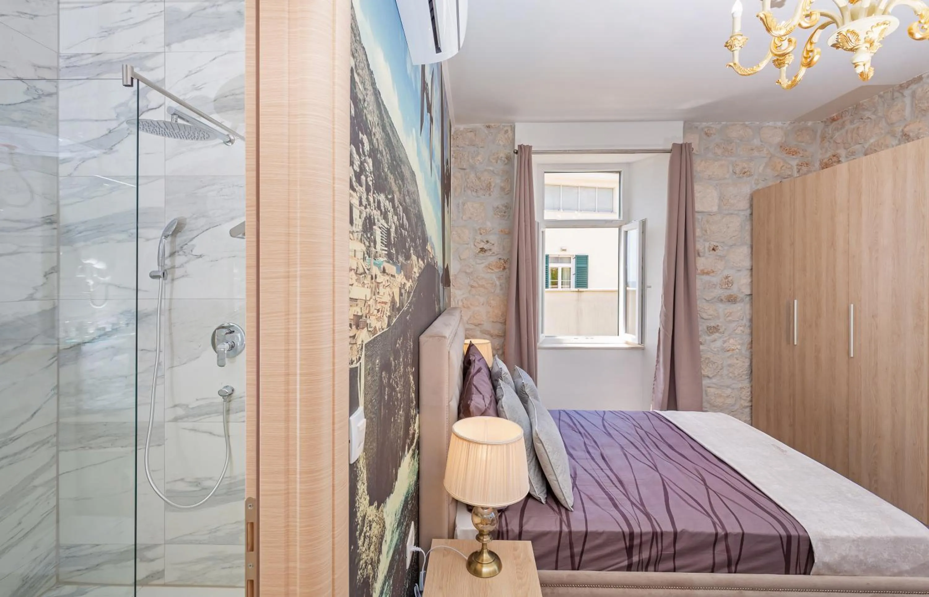 Photo of the whole room, Bed in Seven Stars Accommodation Dubrovnik