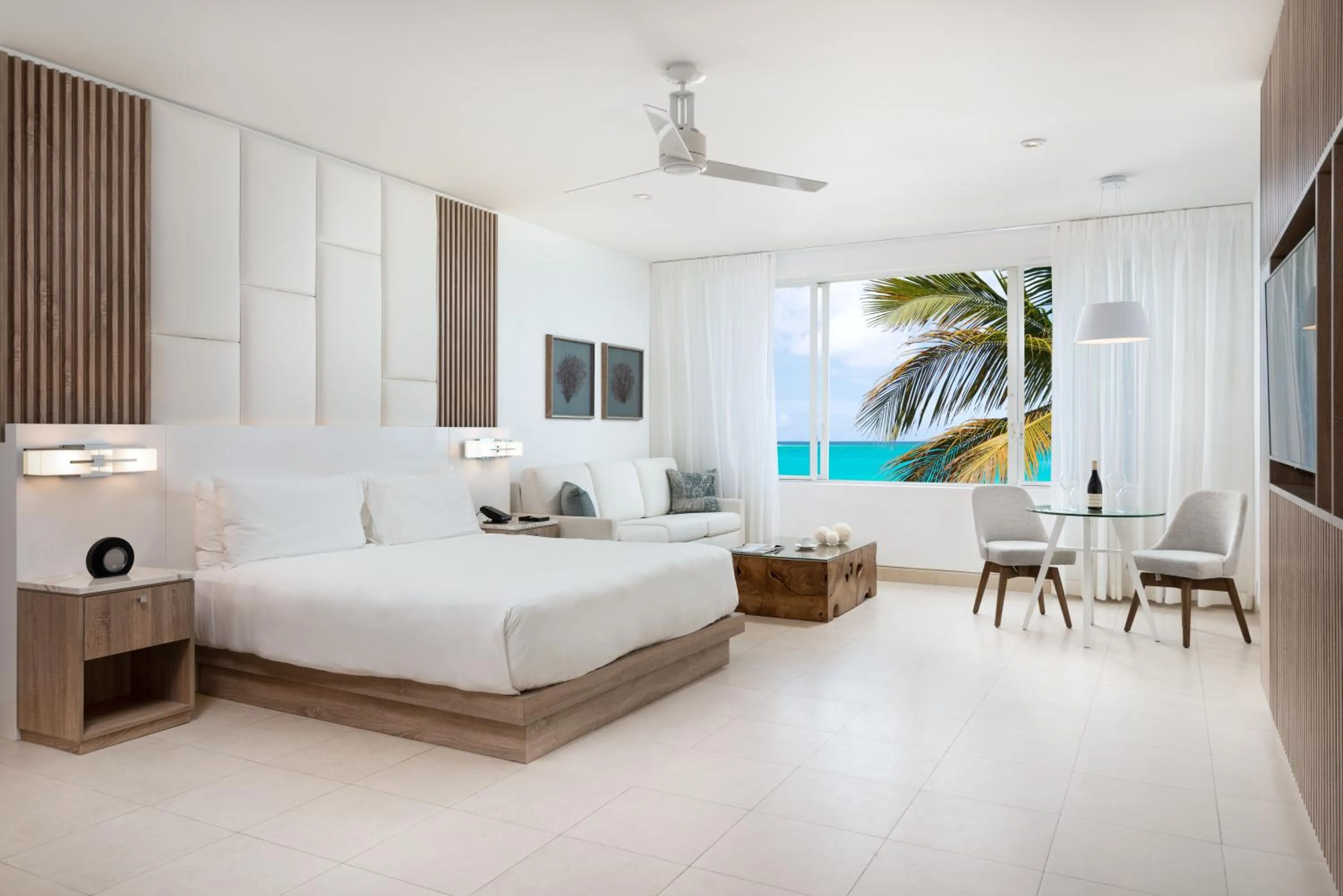 Bed in Wymara Resort & Villas