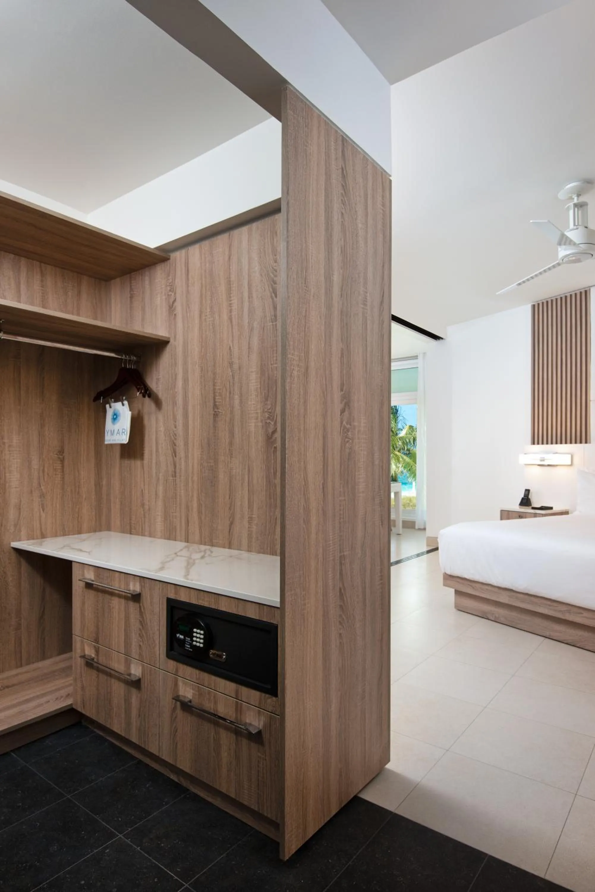 Bed in Wymara Resort & Villas