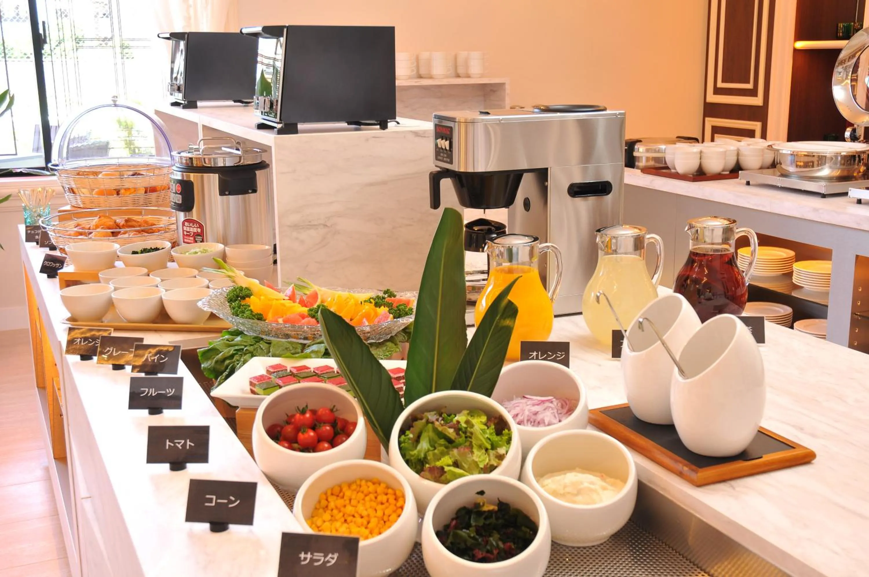 Buffet breakfast in Grand Park Hotel The Luxueux Minami Kashiwa