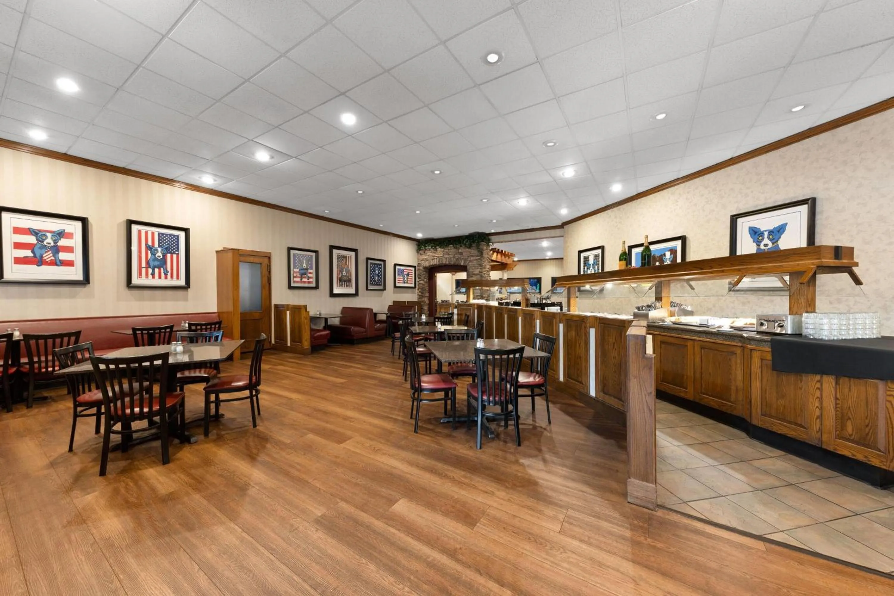 Breakfast in Wyndham Riverfront Hotel