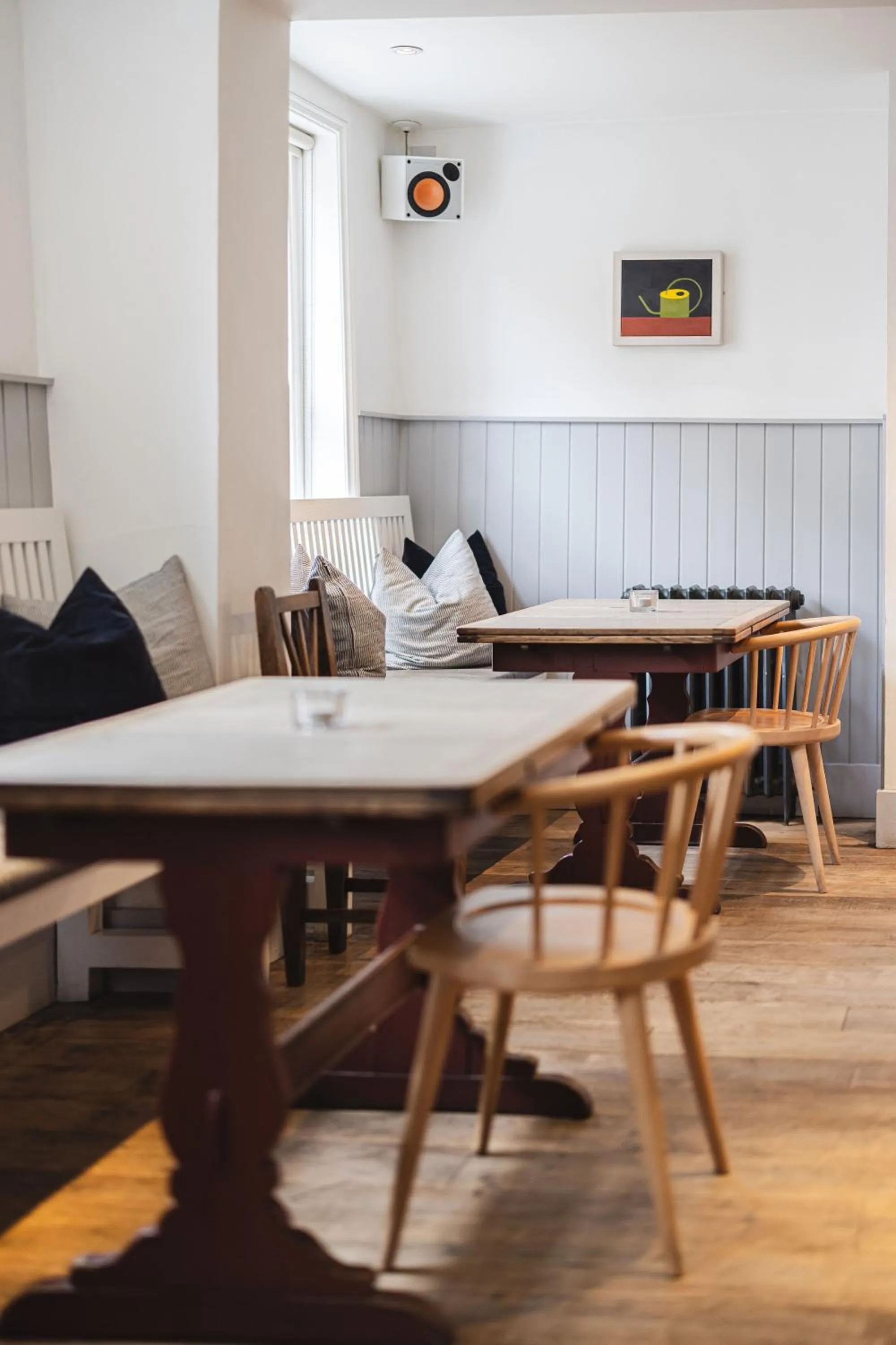 Seating area in Lion & Pheasant Hotel