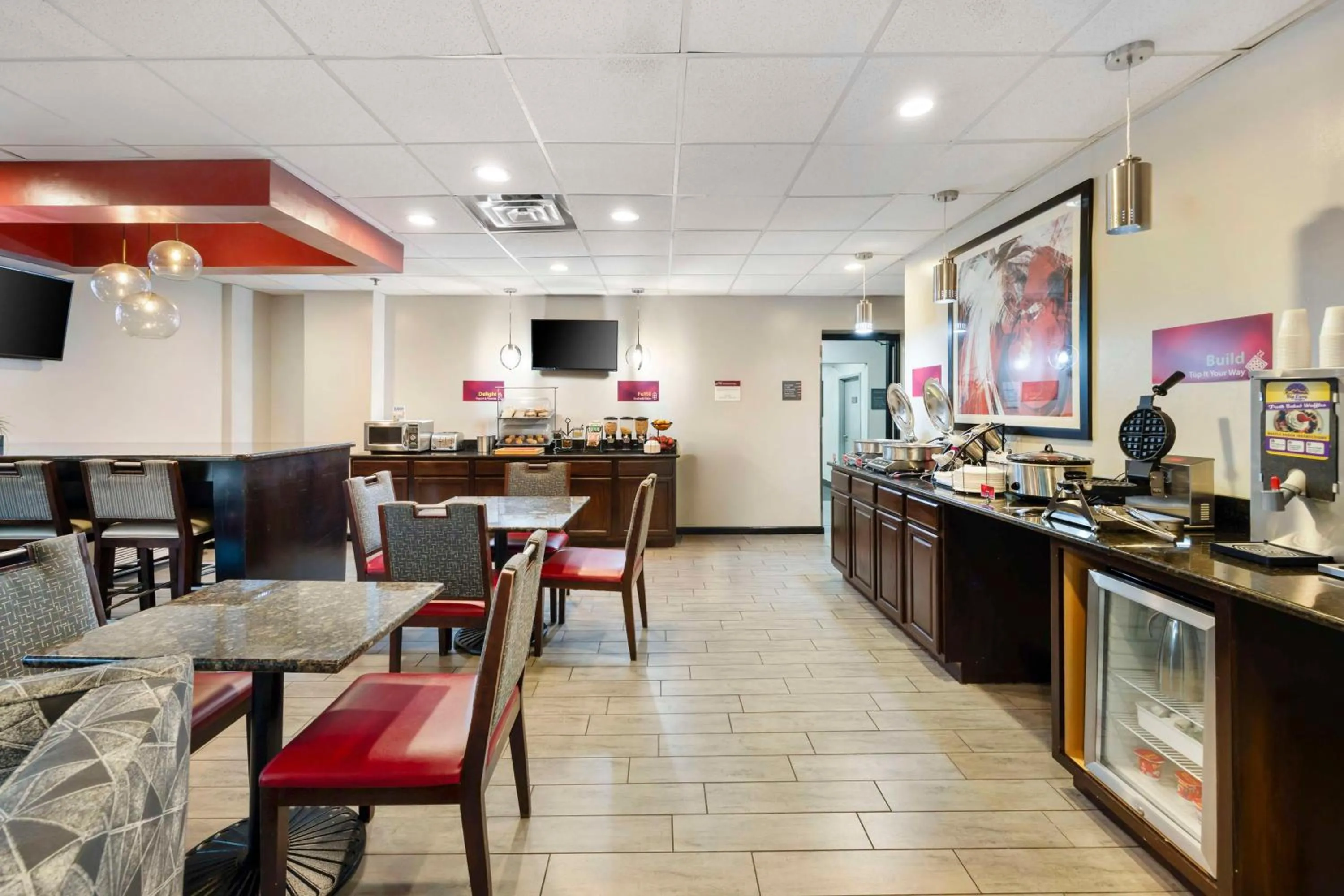 Breakfast in Best Western Plus Gen X Inn