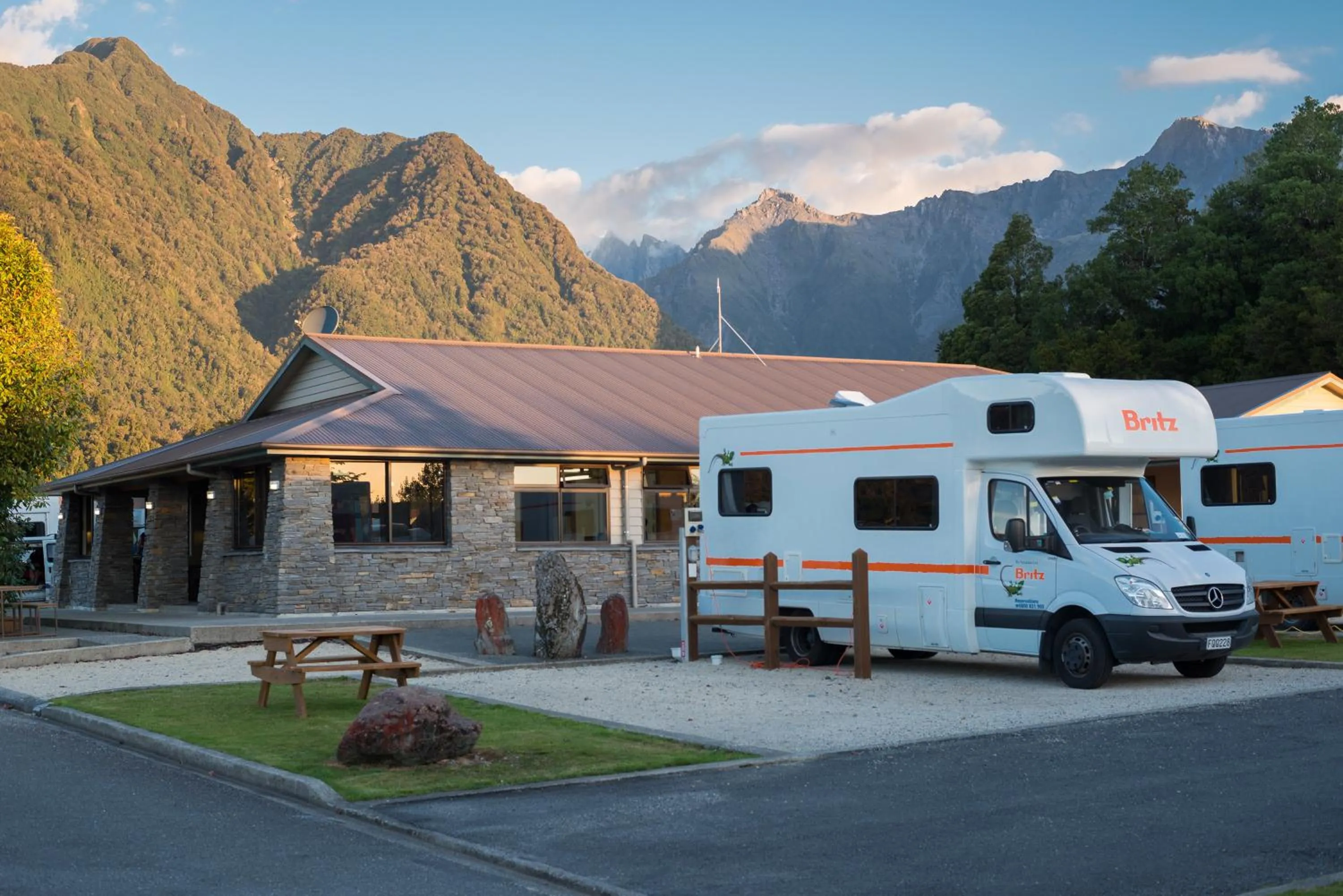 On site in Fox Glacier TOP 10 Holiday Park & Motels