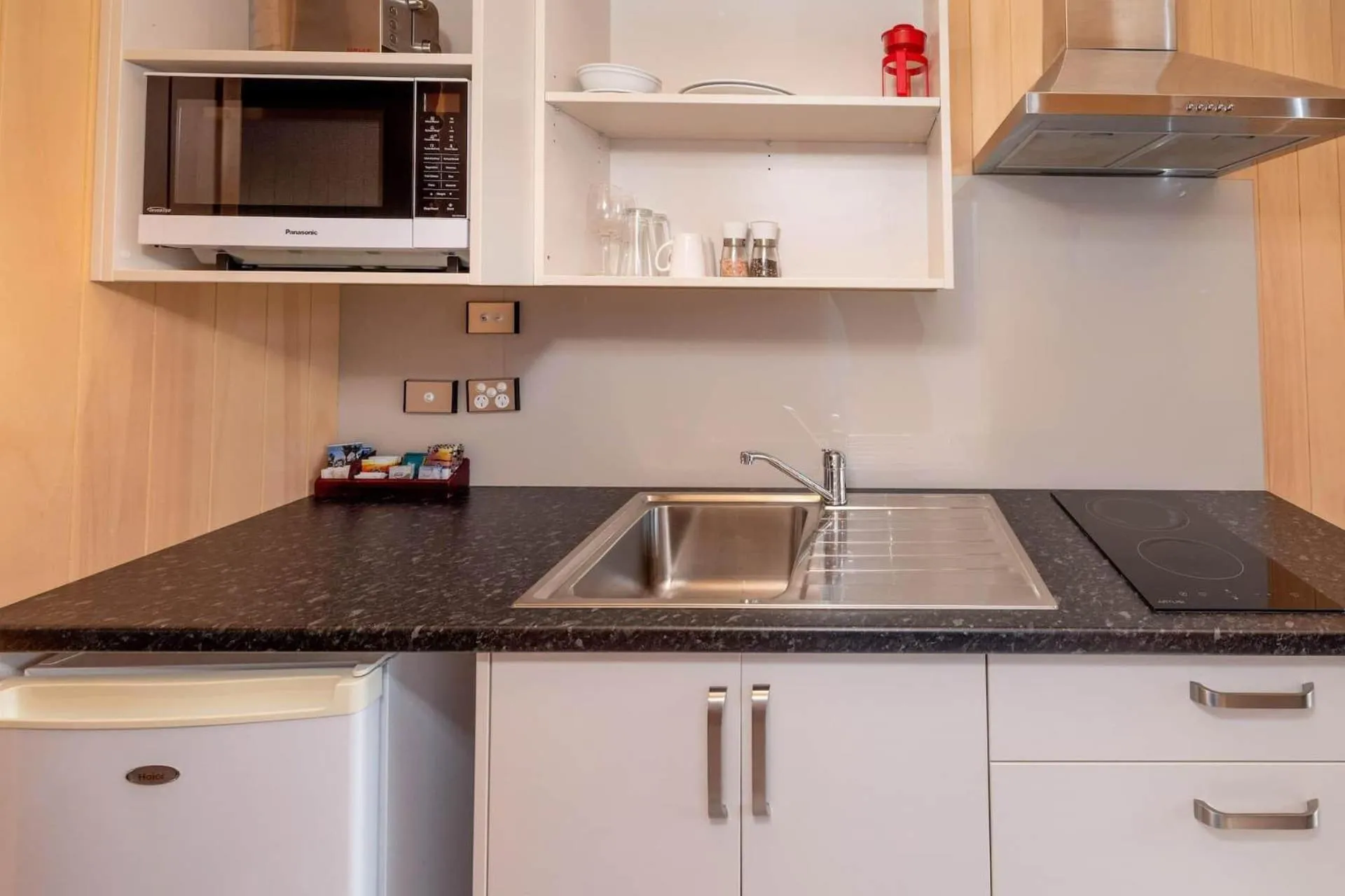 Kitchen or kitchenette in Fox Glacier TOP 10 Holiday Park & Motels