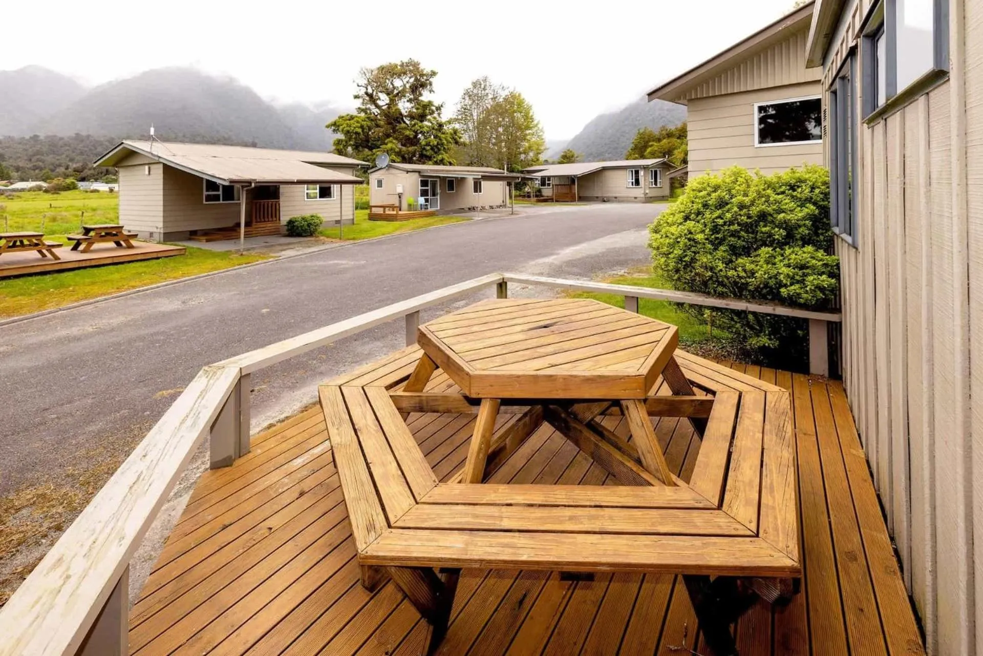 Balcony/Terrace in Fox Glacier TOP 10 Holiday Park & Motels