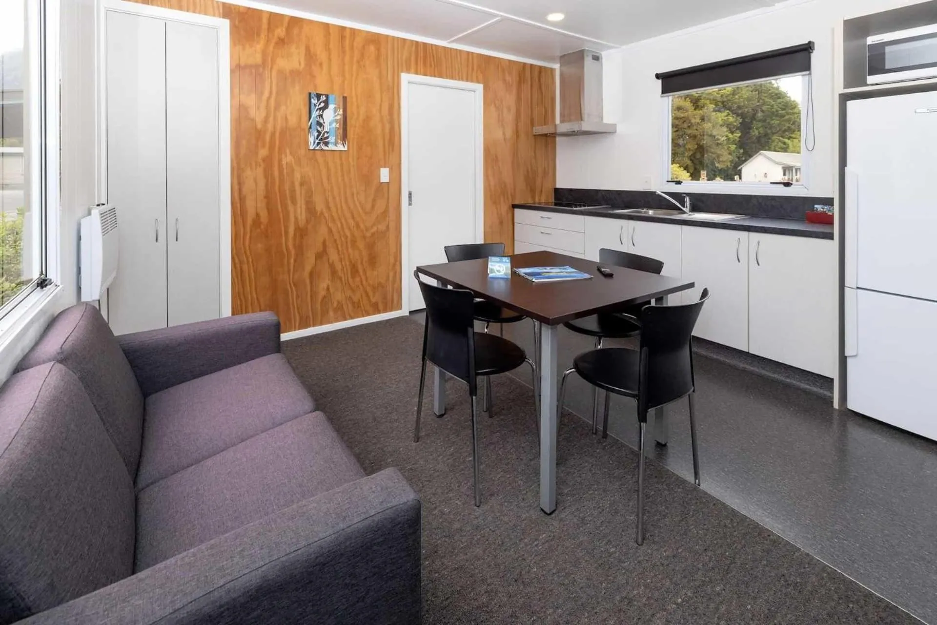 Kitchen or kitchenette in Fox Glacier TOP 10 Holiday Park & Motels