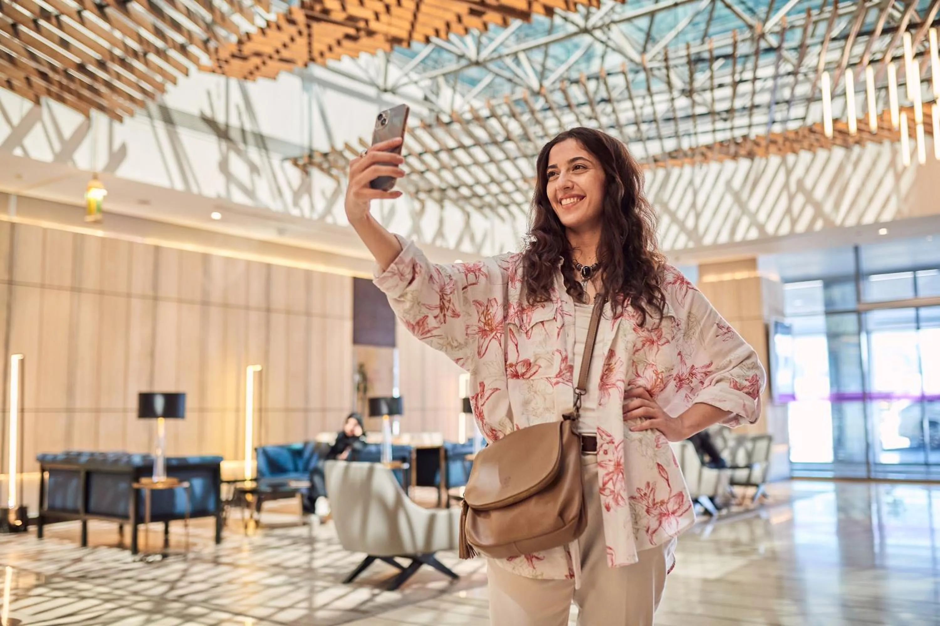 Lobby or reception in Flora Inn Hotel Dubai Airport