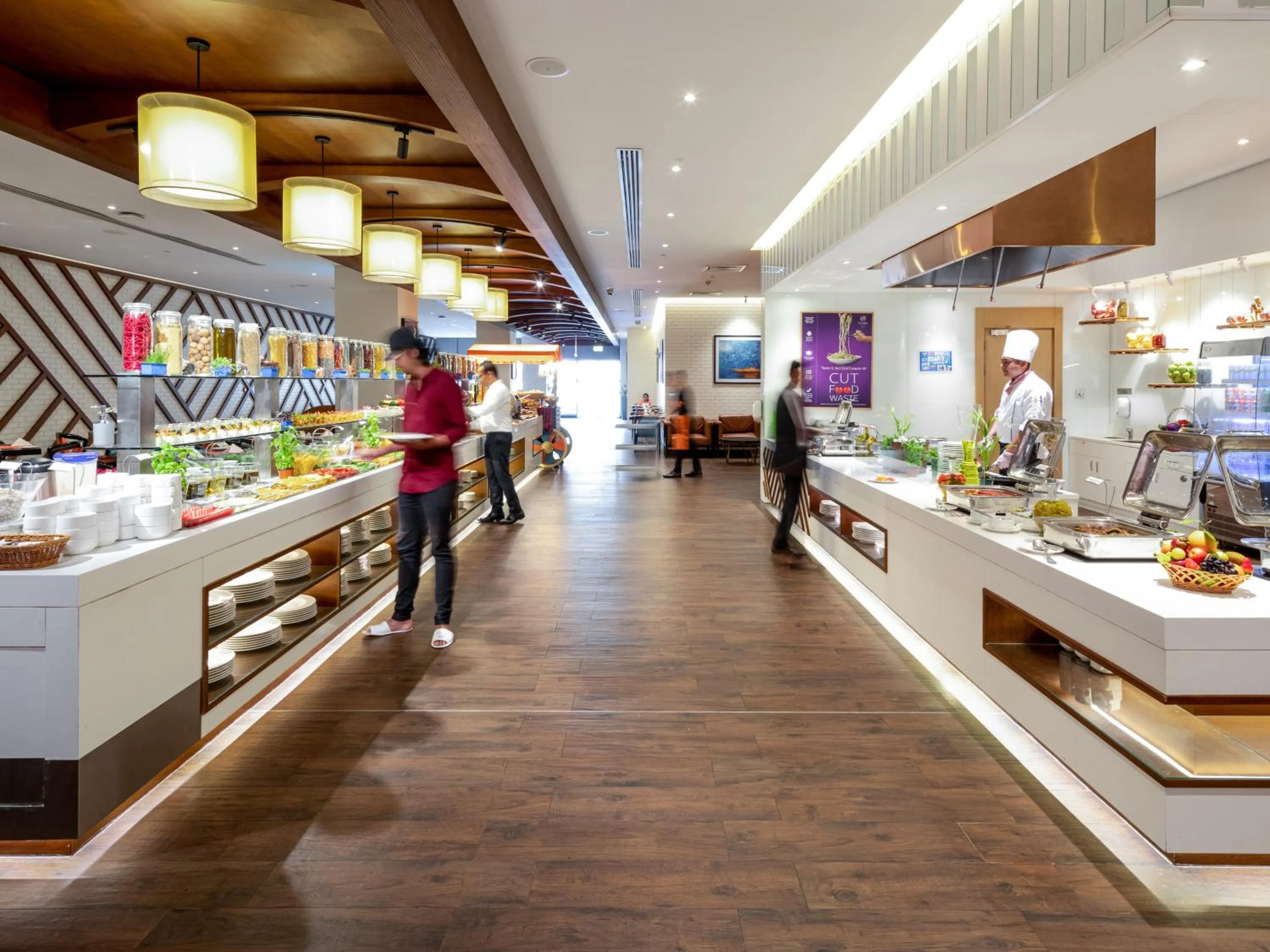 Restaurant/places to eat in Flora Inn Hotel Dubai Airport