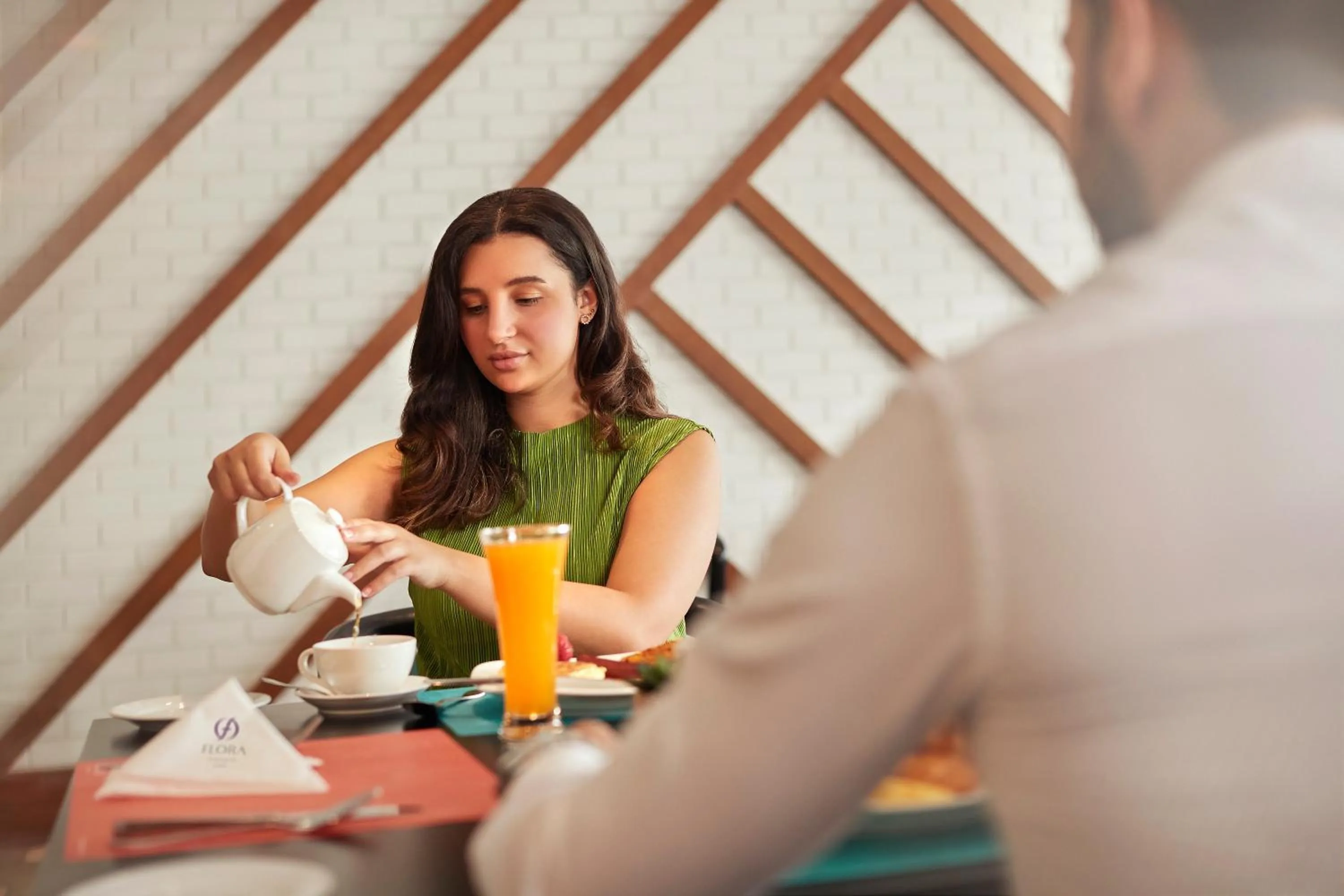 Restaurant/places to eat in Flora Inn Hotel Dubai Airport