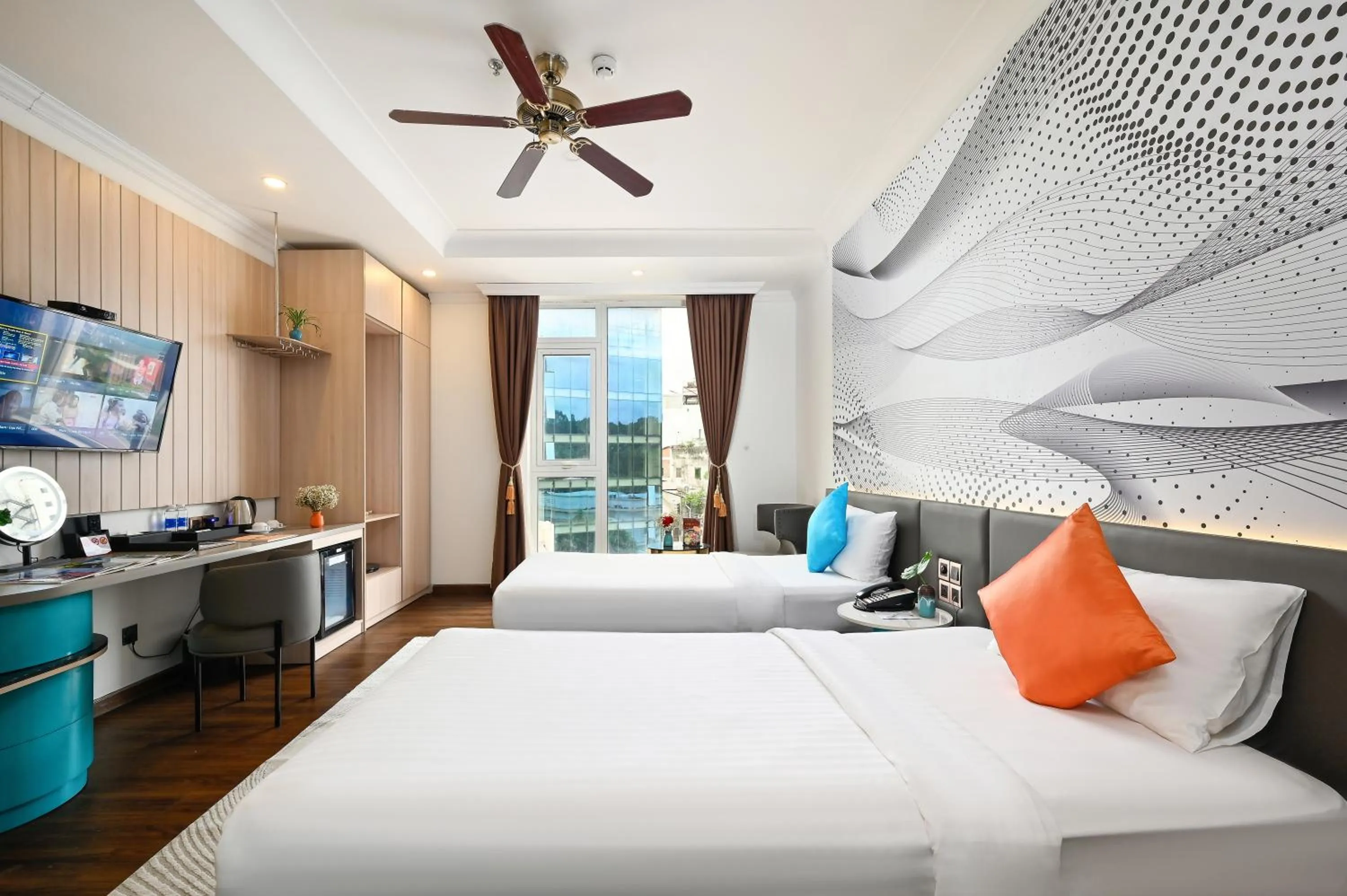 Bedroom, Bed in Cicilia Saigon Center