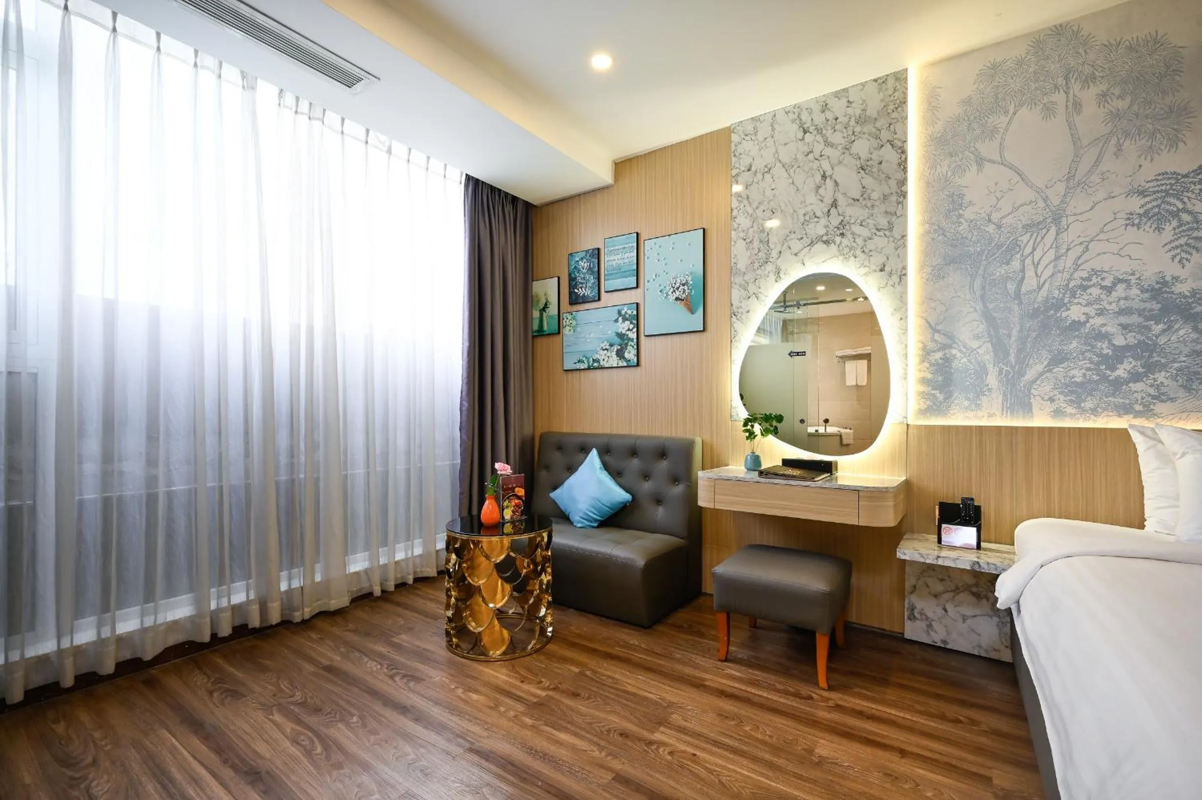 Seating area in Cicilia Saigon Center