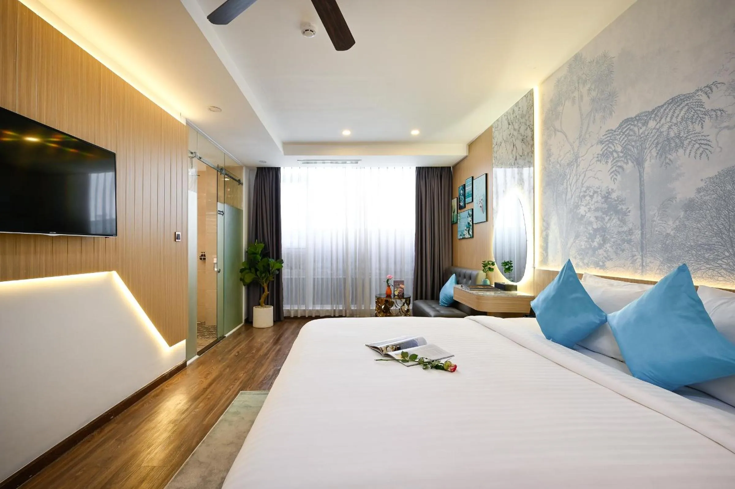 Bedroom, Bed in Cicilia Saigon Center