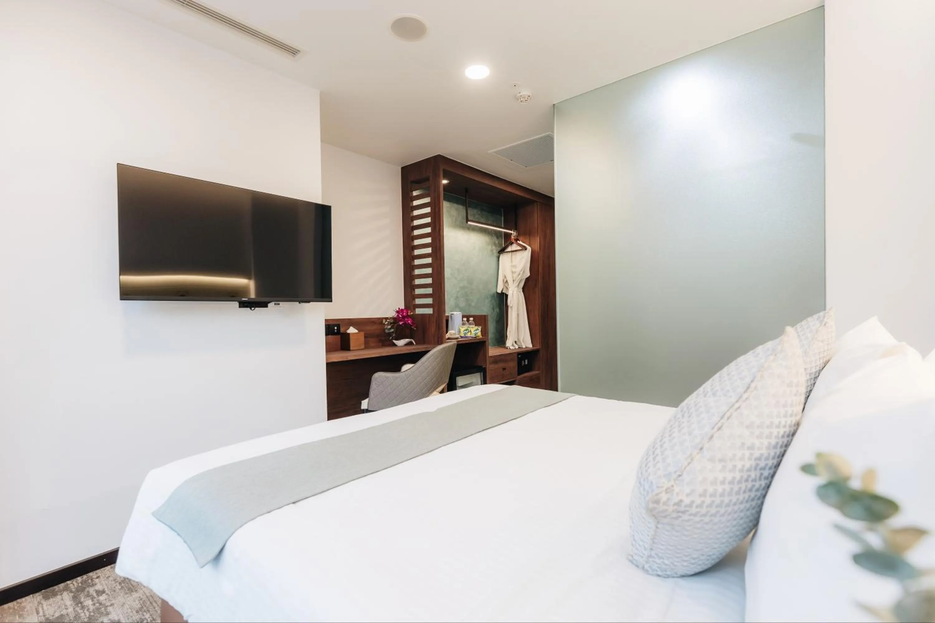 Bed in Santa Grand Hotel East Coast a NuVe Group Collection