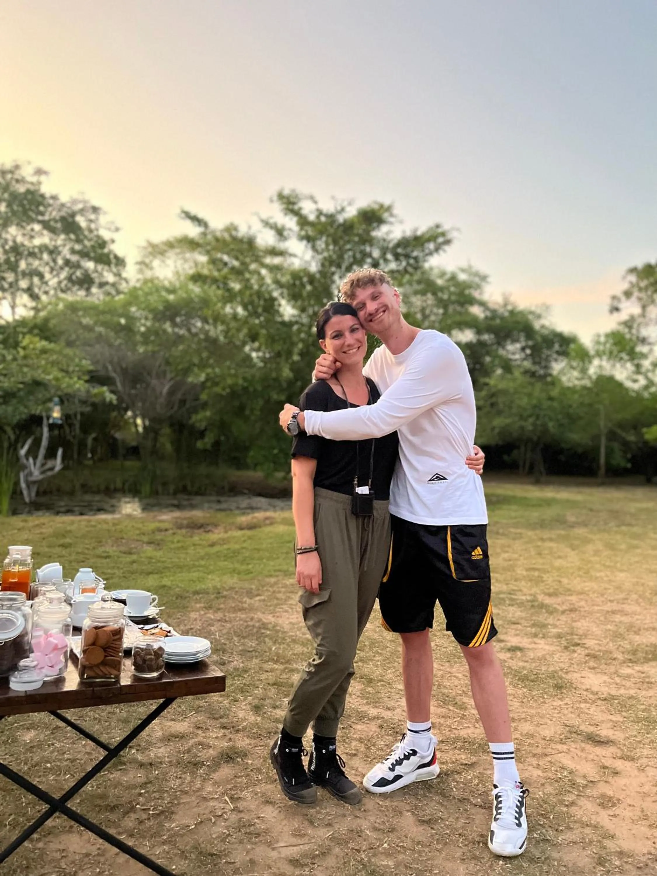 Guests in Mahoora Wilpattu - by Eco Team