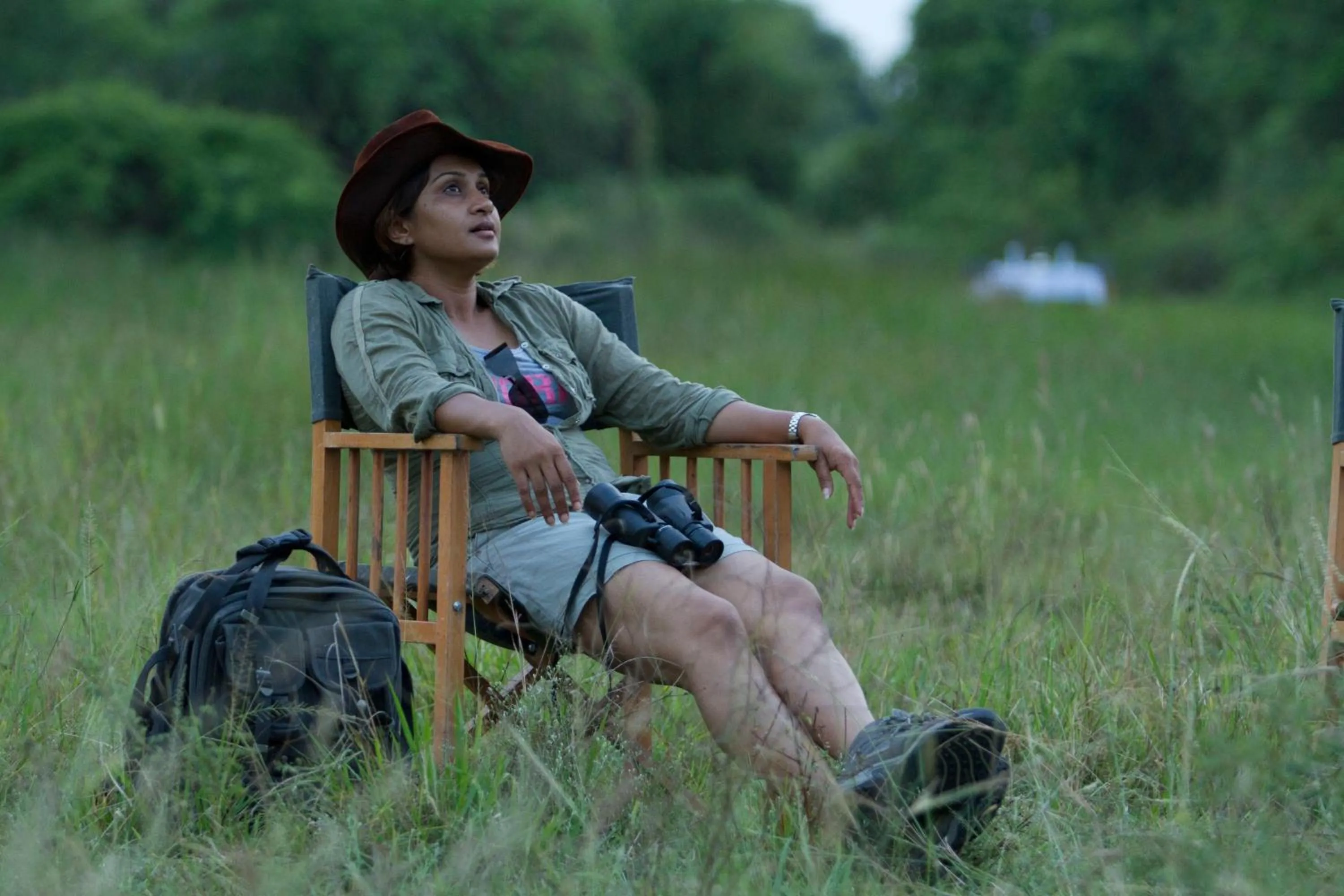 Evening entertainment in Mahoora Wilpattu - by Eco Team