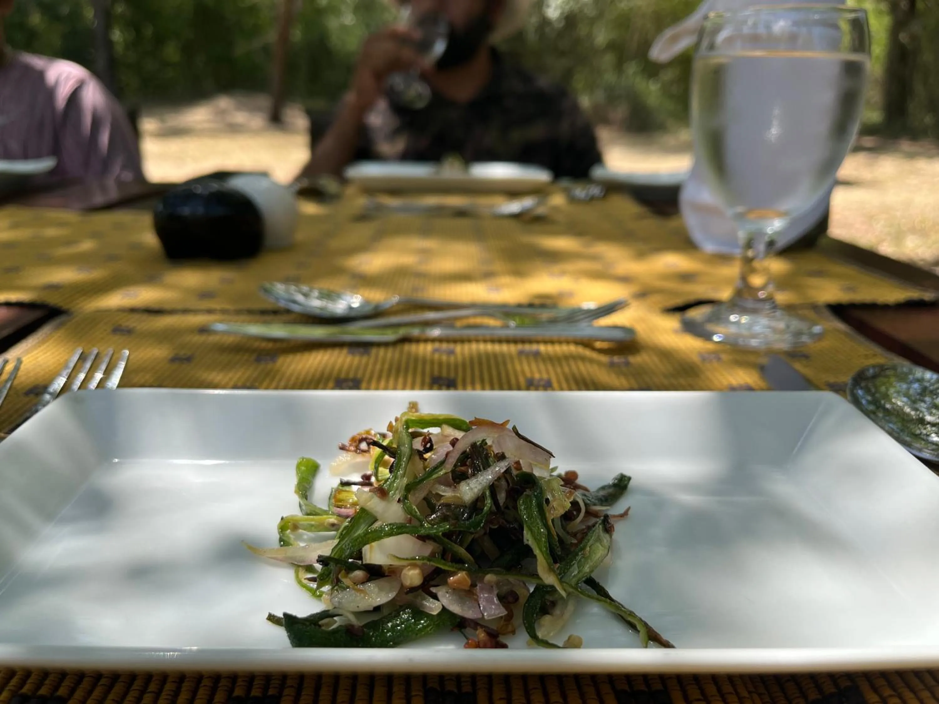 Food and drinks in Mahoora Wilpattu - by Eco Team