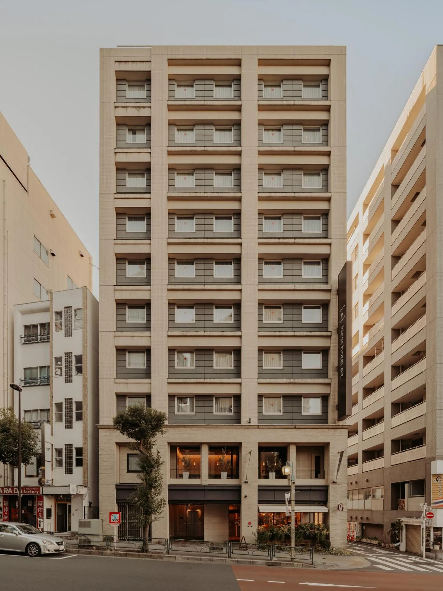 Property building in Nesthotel Alt Meguro Ekimae