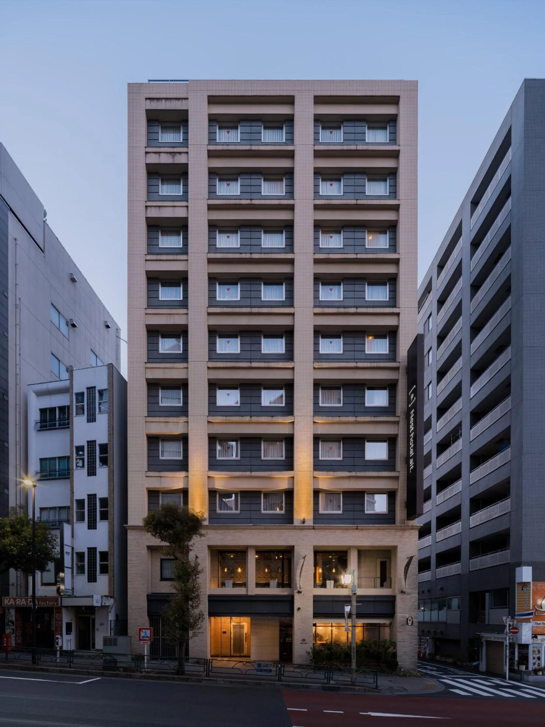 Property building in Nesthotel Alt Meguro Ekimae