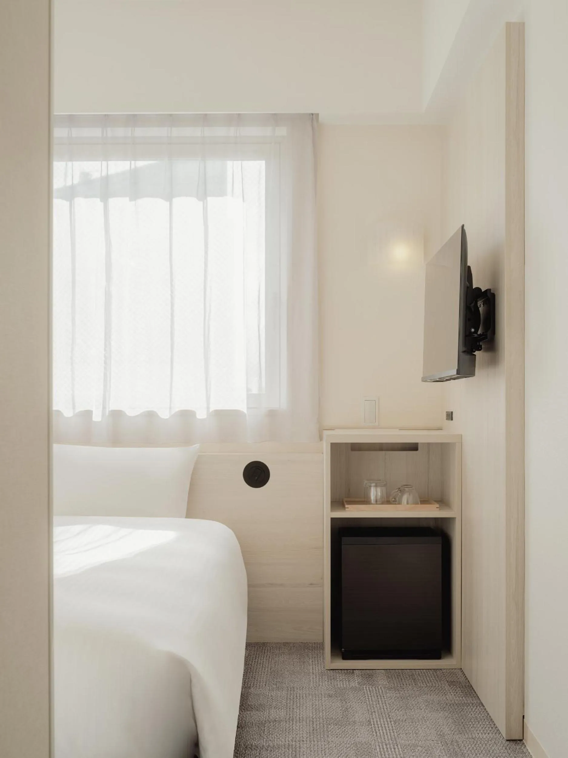 Bed in Nesthotel Alt Meguro Ekimae
