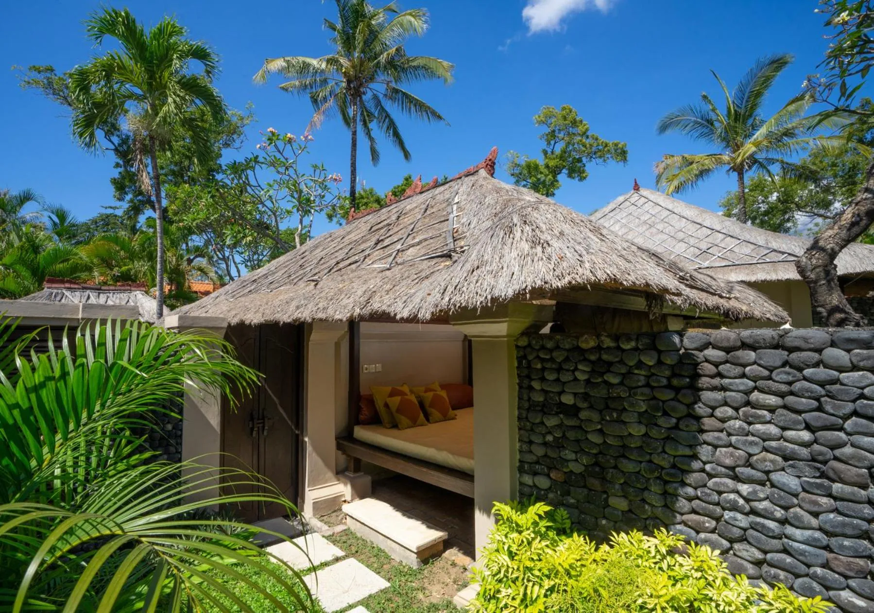 Garden in Mimpi Resort Tulamben