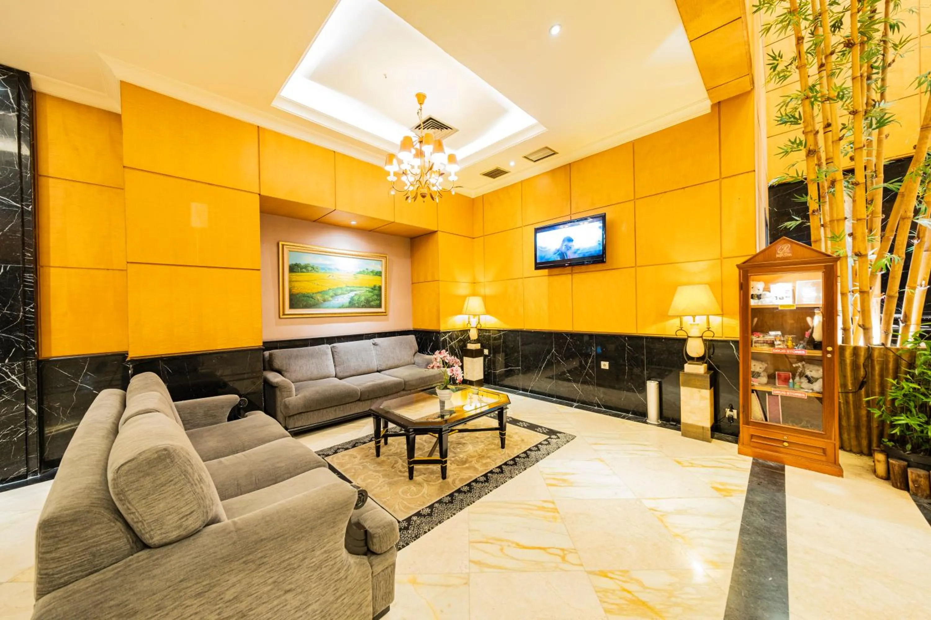 Lobby or reception in Grand Jatra Hotel Pekanbaru