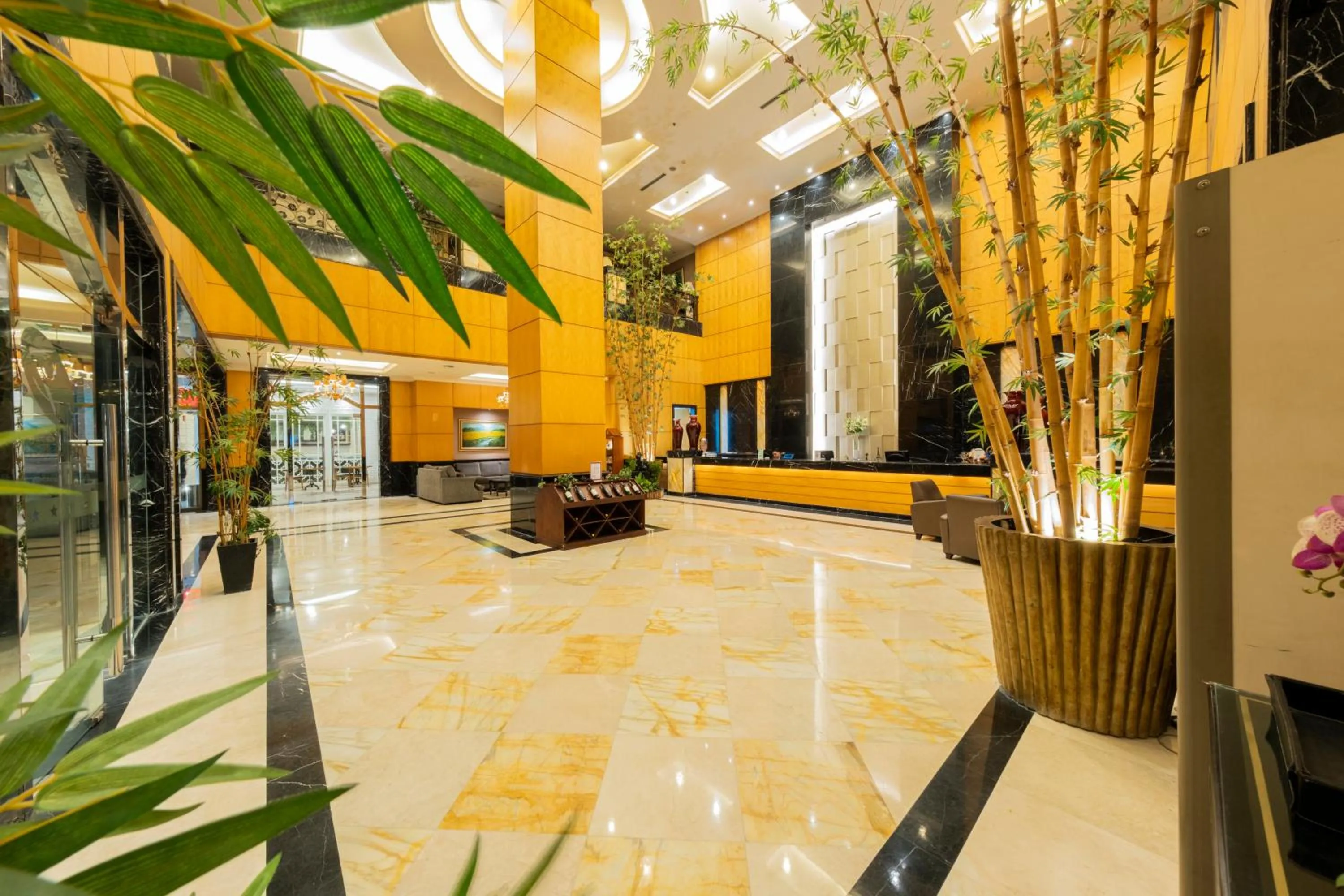 Lobby or reception in Grand Jatra Hotel Pekanbaru