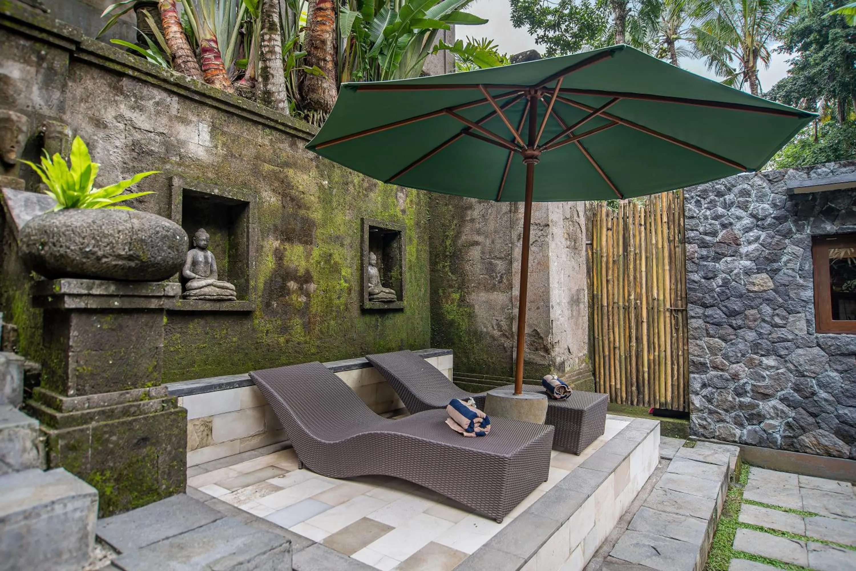 sunbed in D'Legon Villas