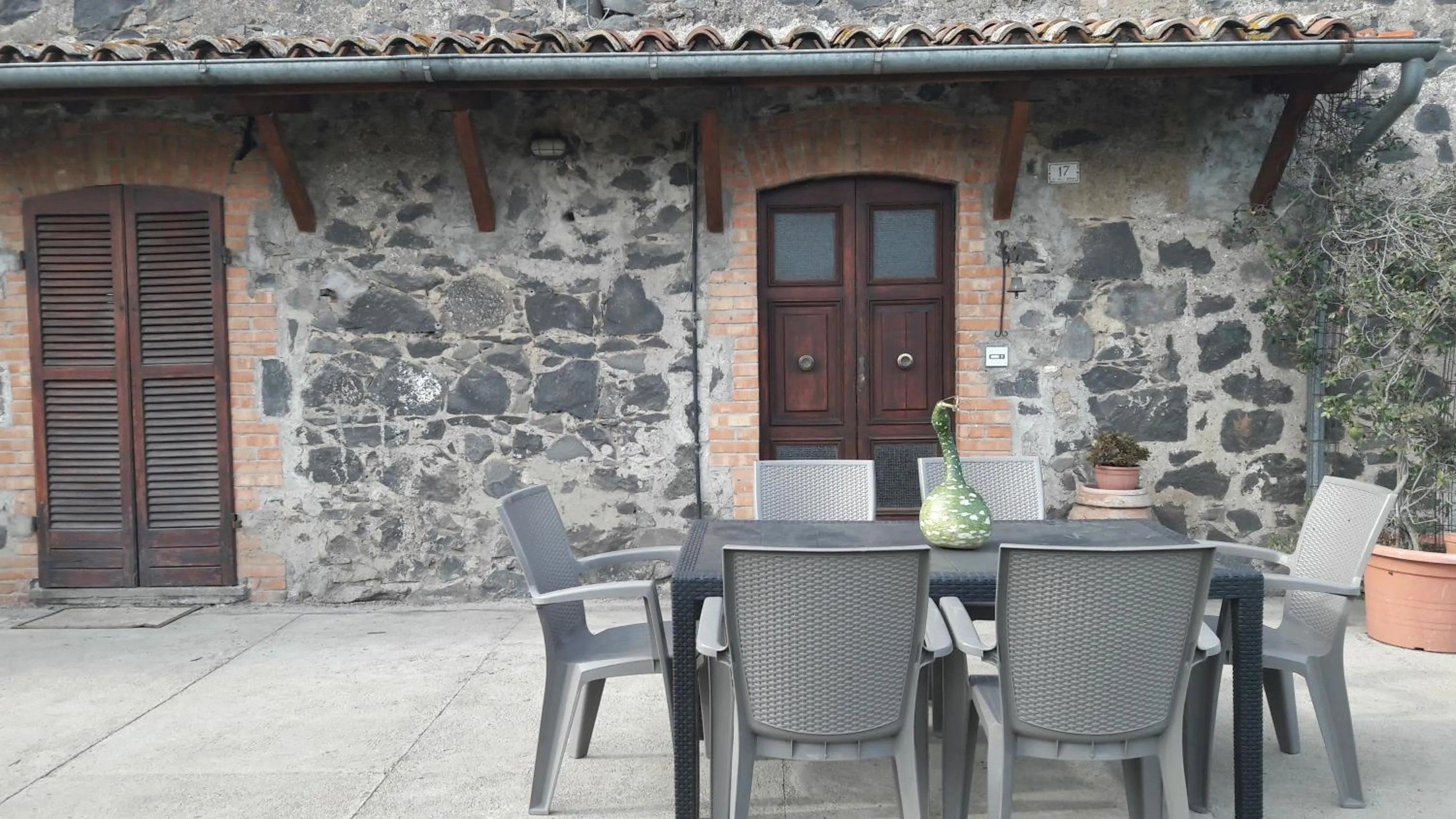 Patio in B&B Il Cardellino