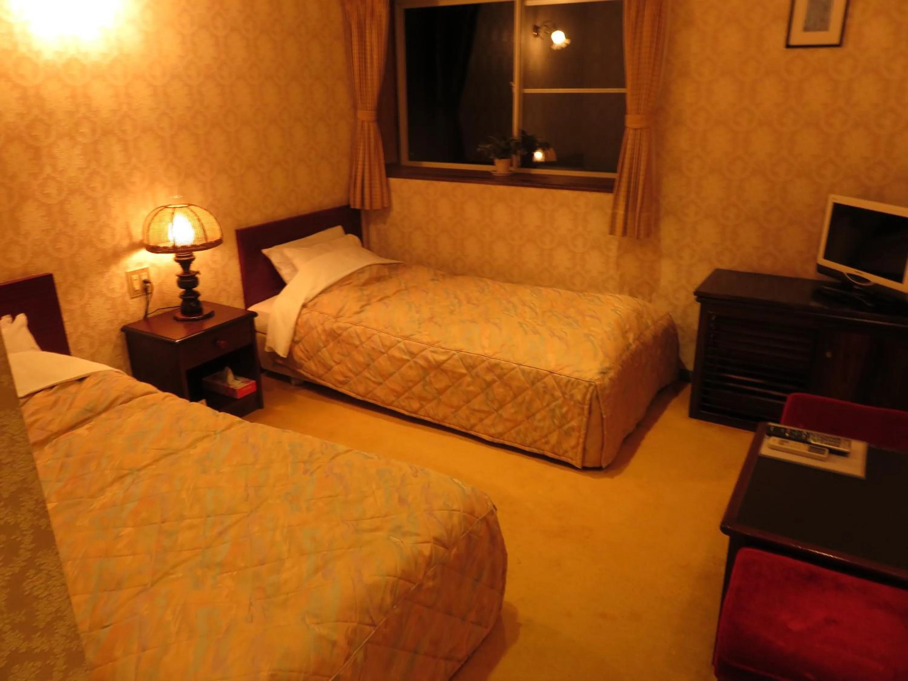 Photo of the whole room, Bed in Nikko Pension L'escale
