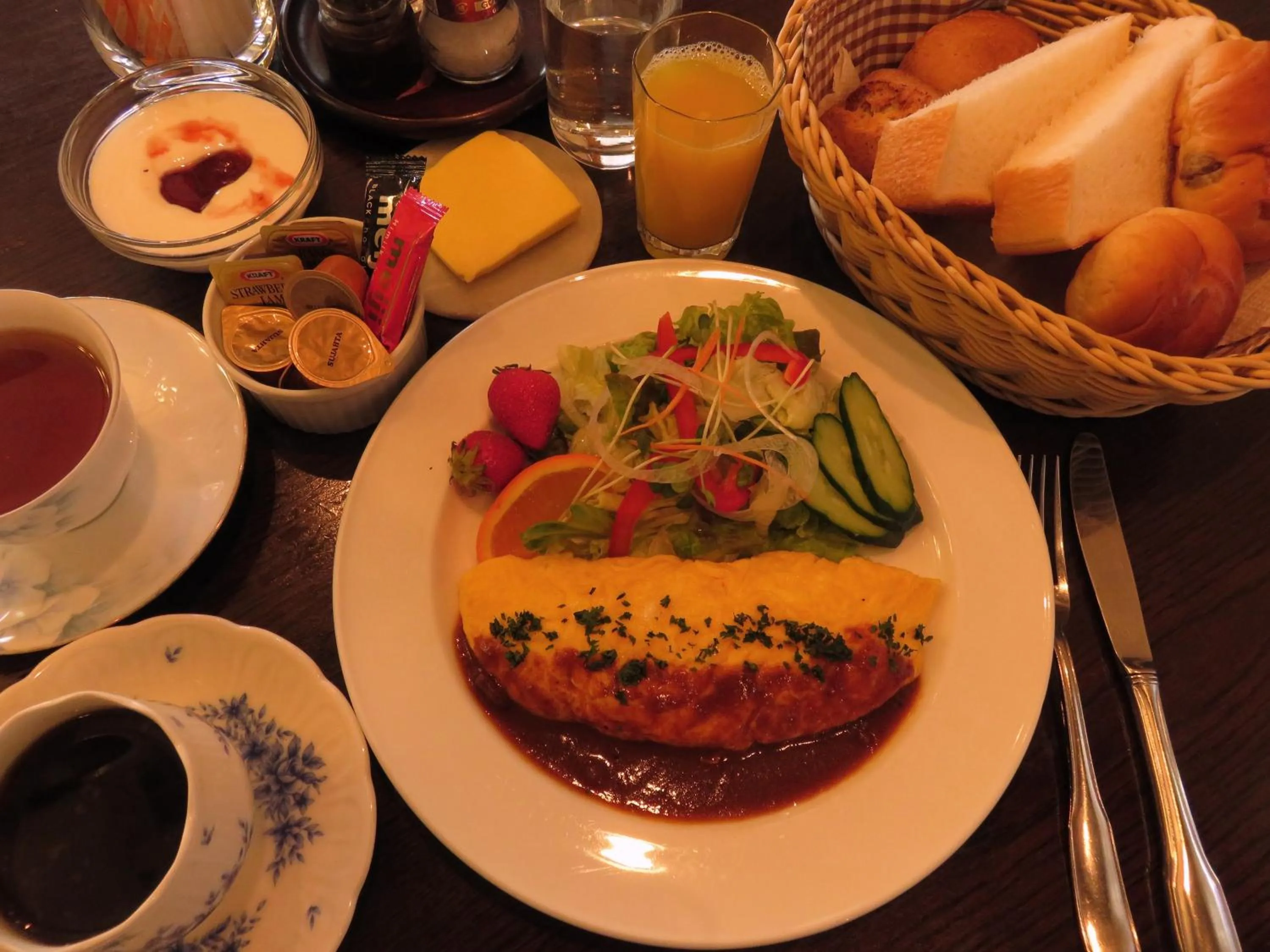 Food in Nikko Pension L'escale