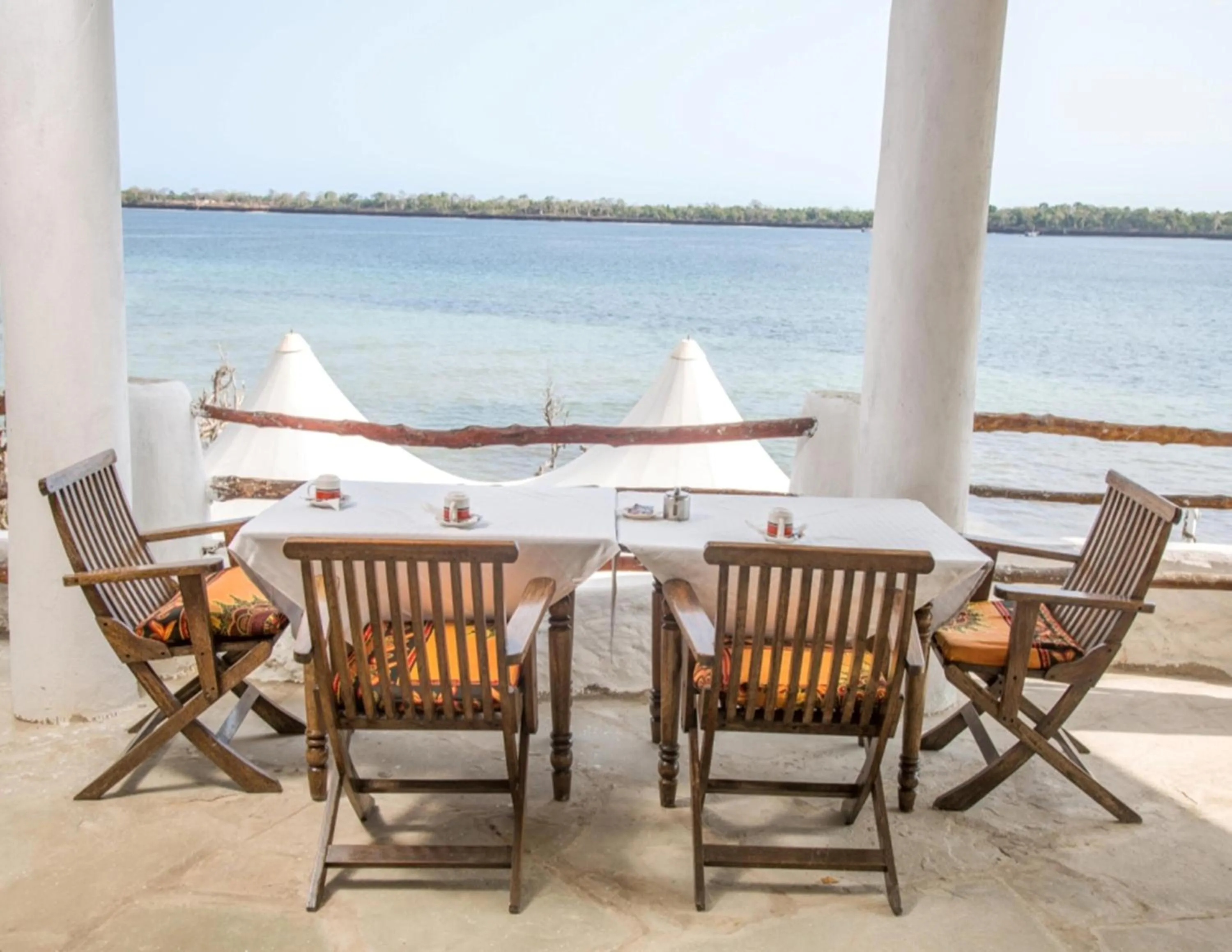 Dining area in Shimoni Reef Lodge