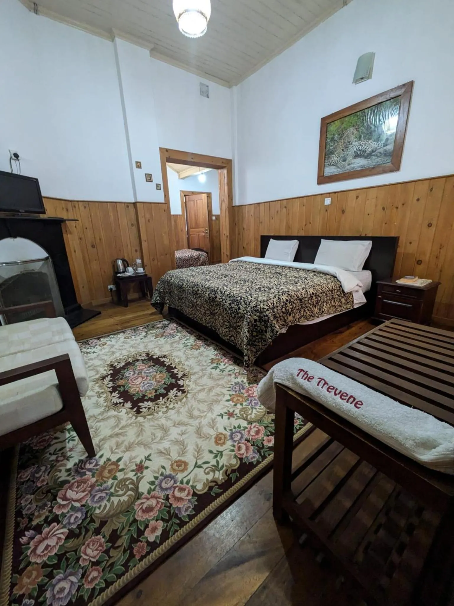 Bed in The Trevene Hotel