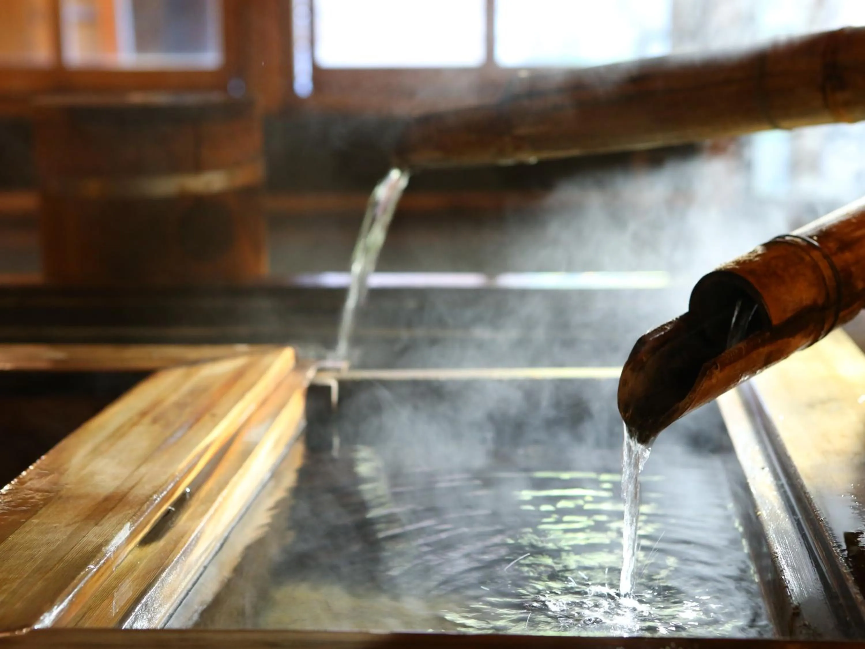 Hot Spring Bath in Ryokan Sakaya