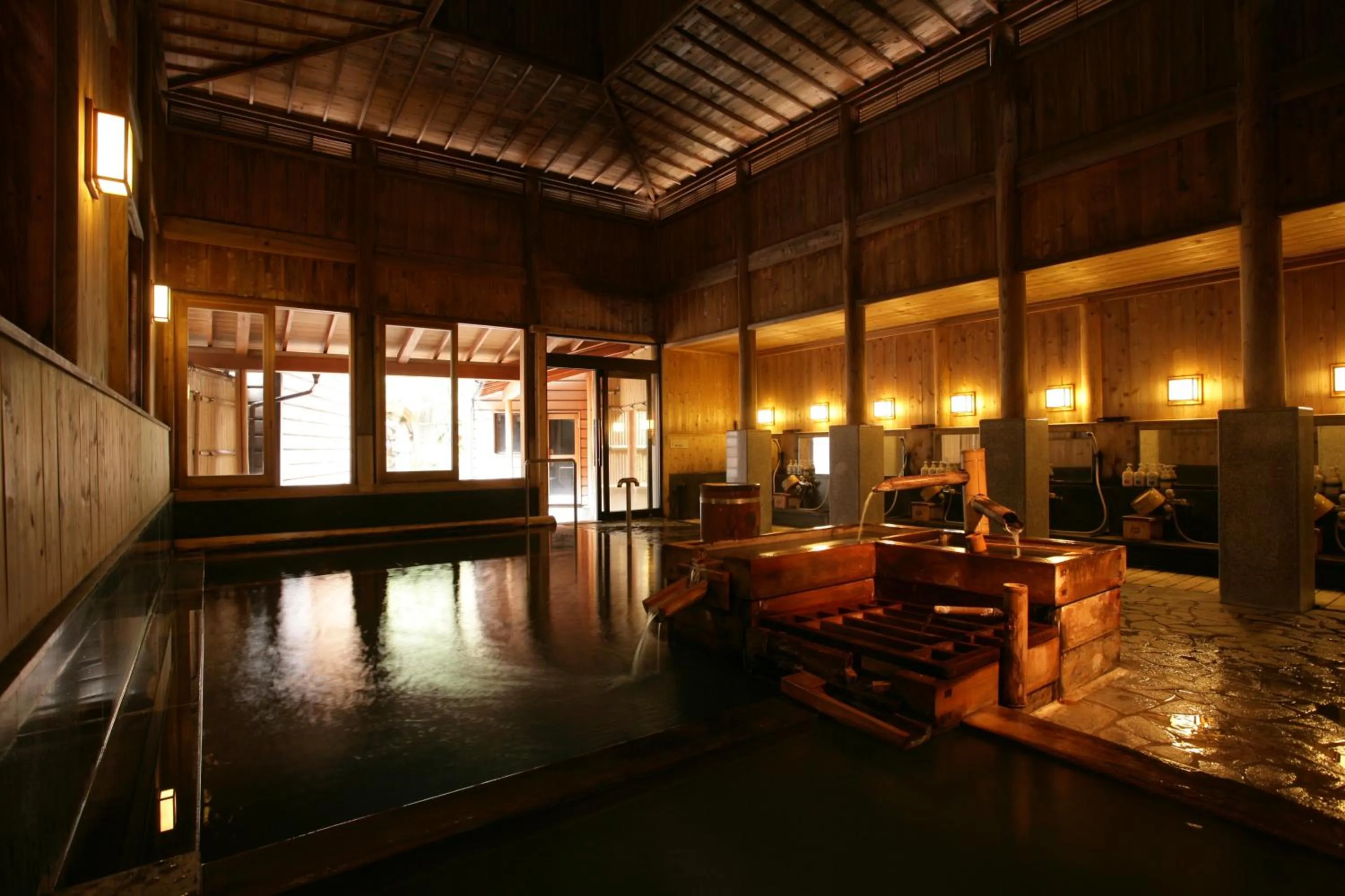Public Bath in Ryokan Sakaya