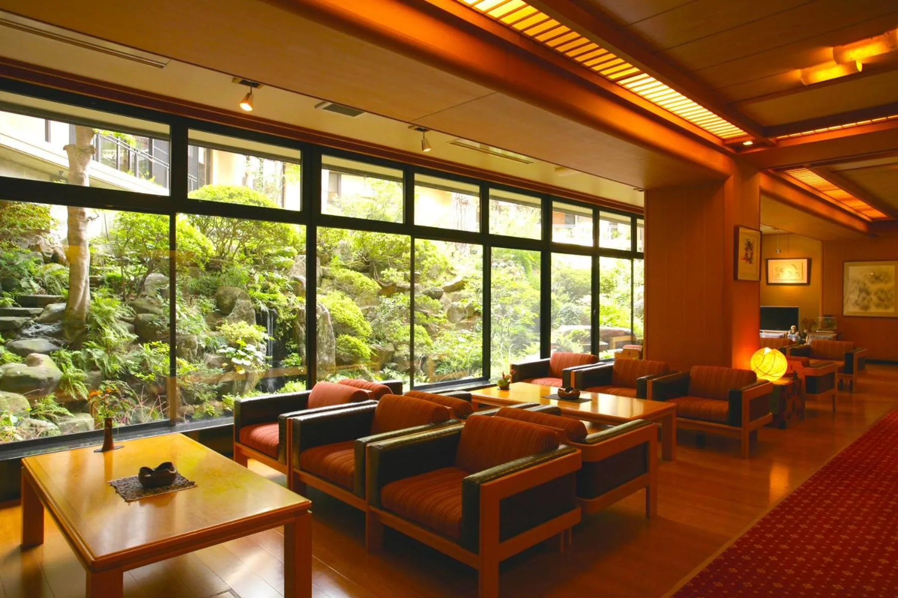 Lobby or reception in Ryokan Sakaya