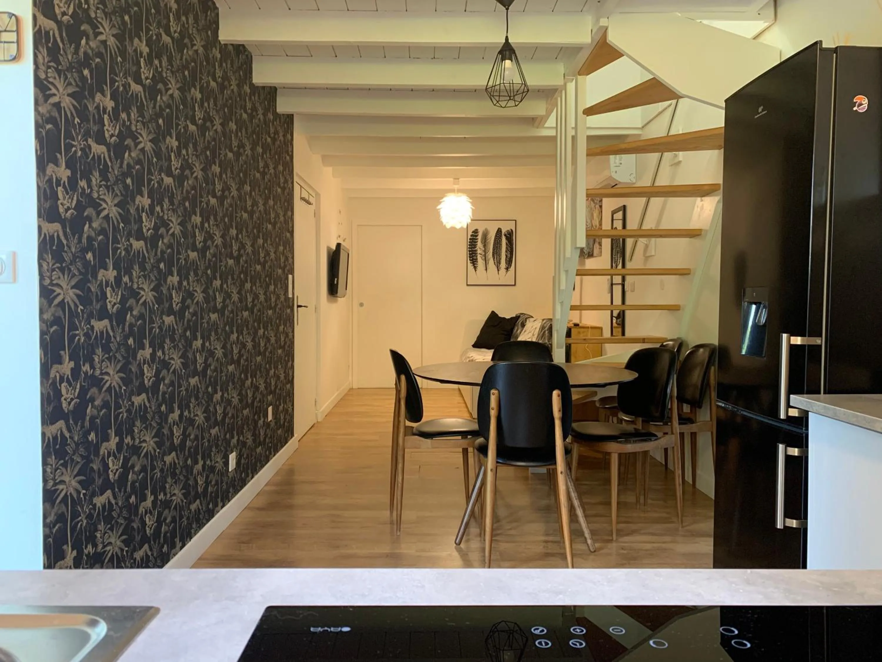 Living room in Les Terrasses des Mimosas