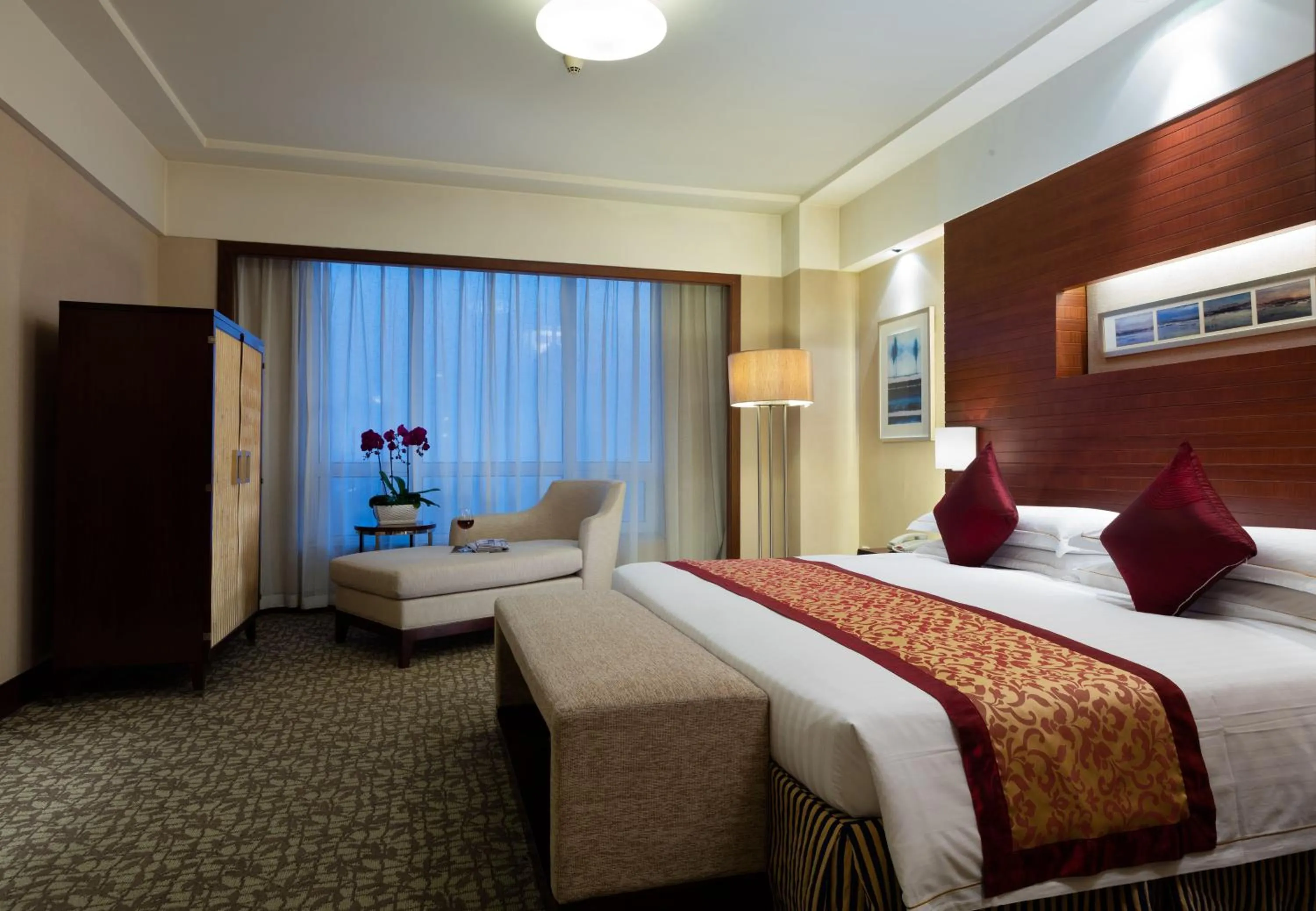 Photo of the whole room, Bed in Ramada Beijing North