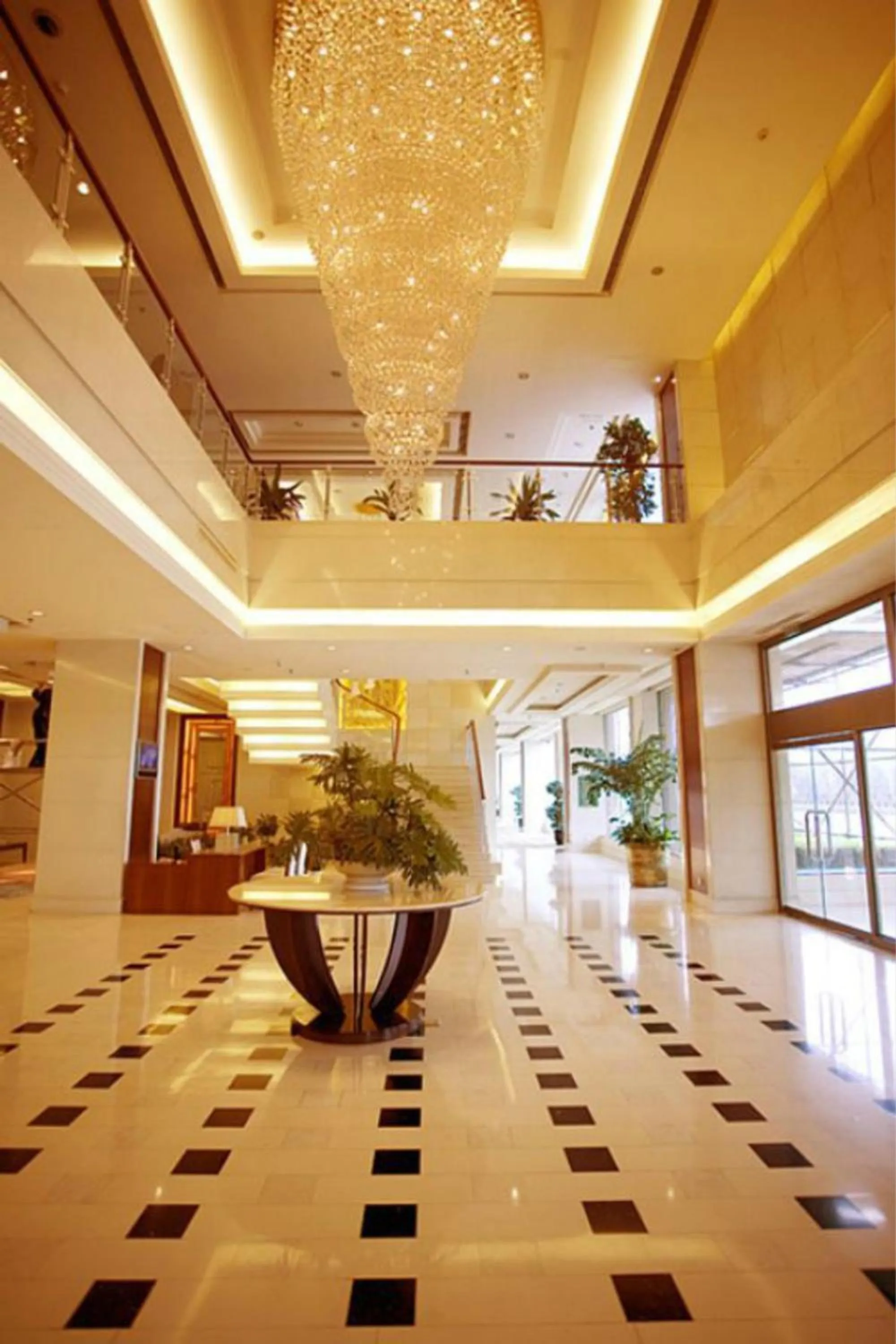 Lobby or reception in Ramada Beijing North