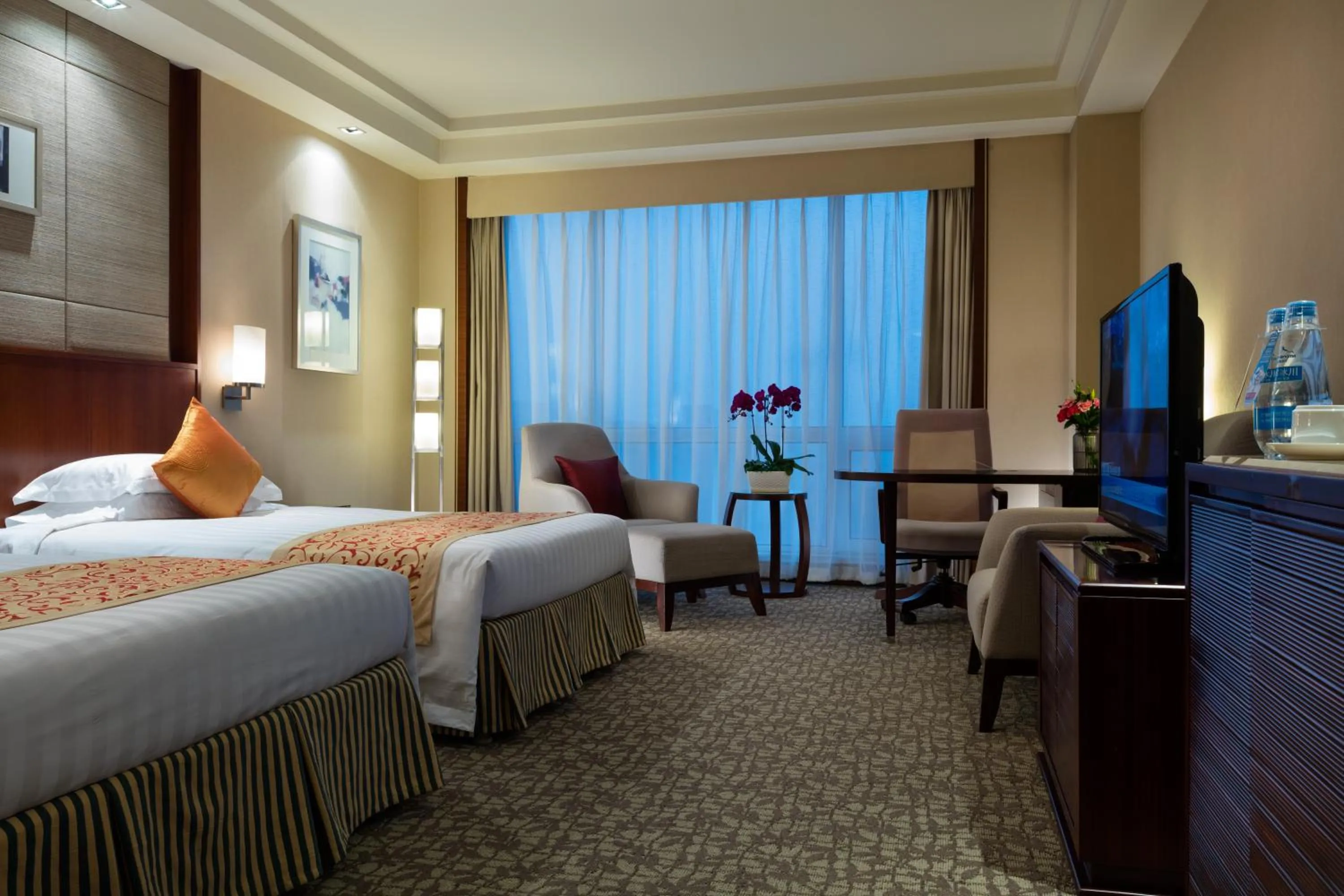 Photo of the whole room, Bed in Ramada Beijing North