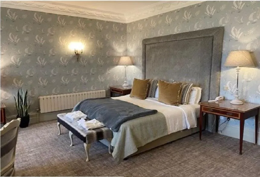 Bed in New House Country Hotel