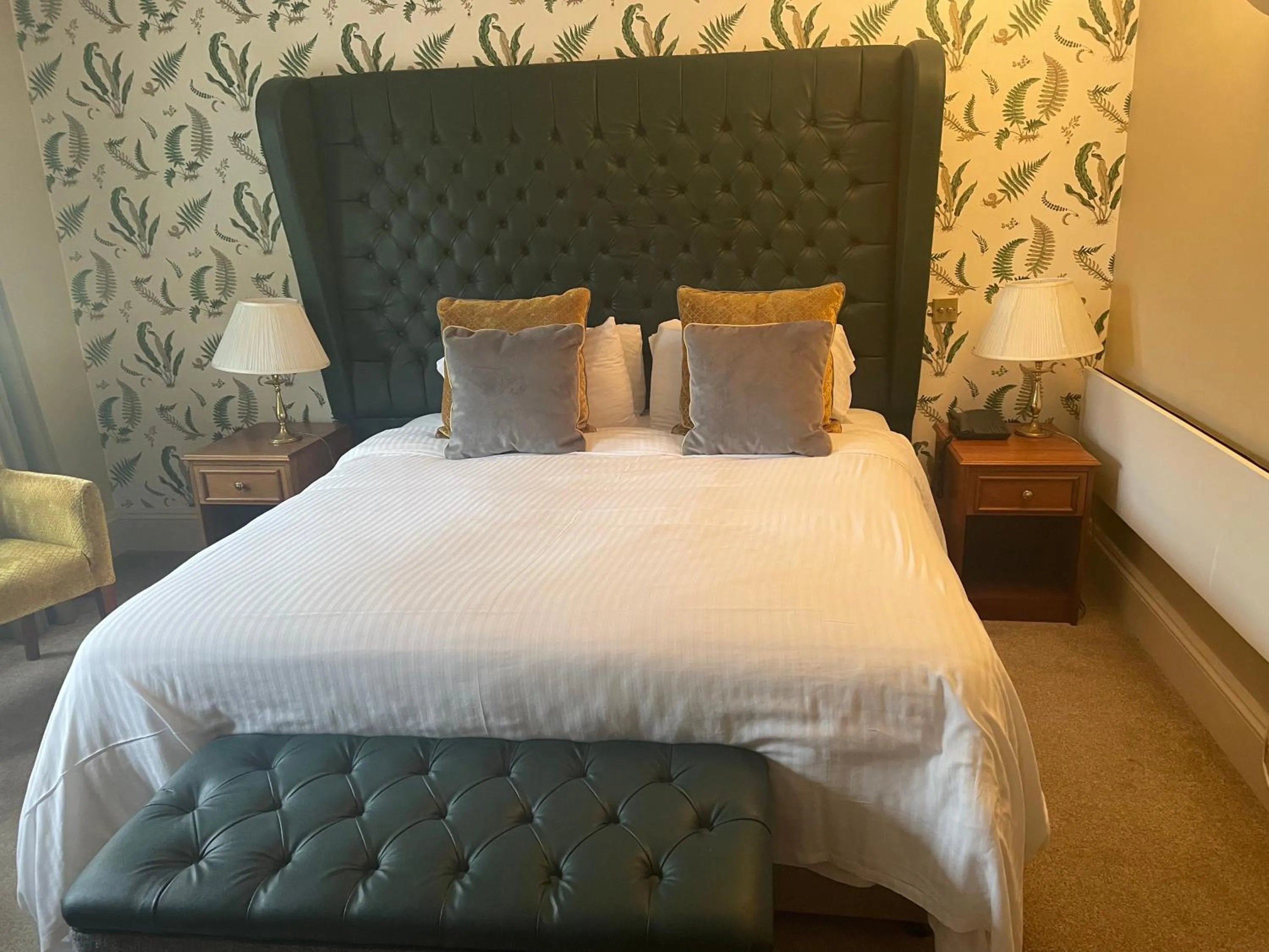 Bed in New House Country Hotel