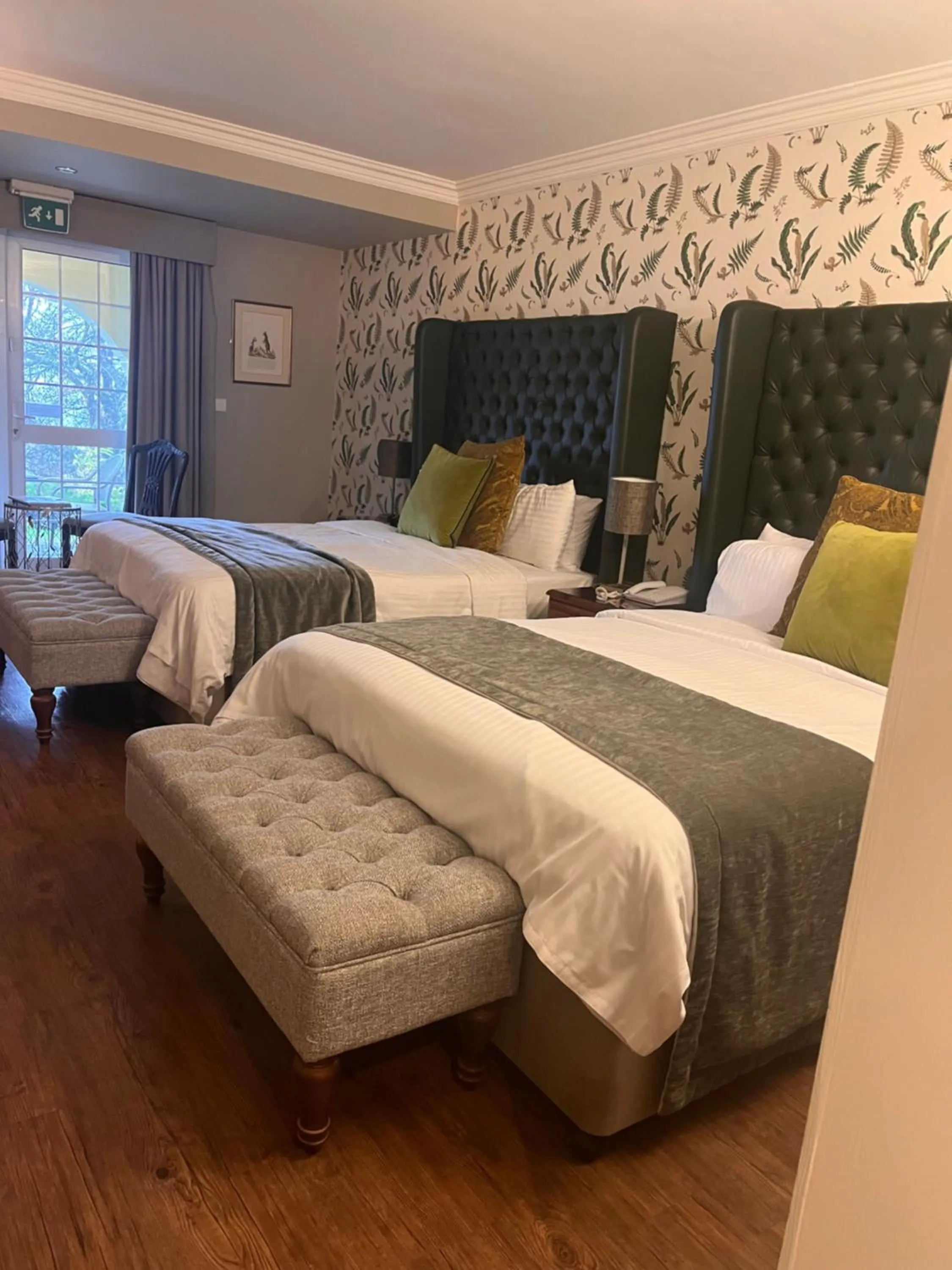 Bed in New House Country Hotel