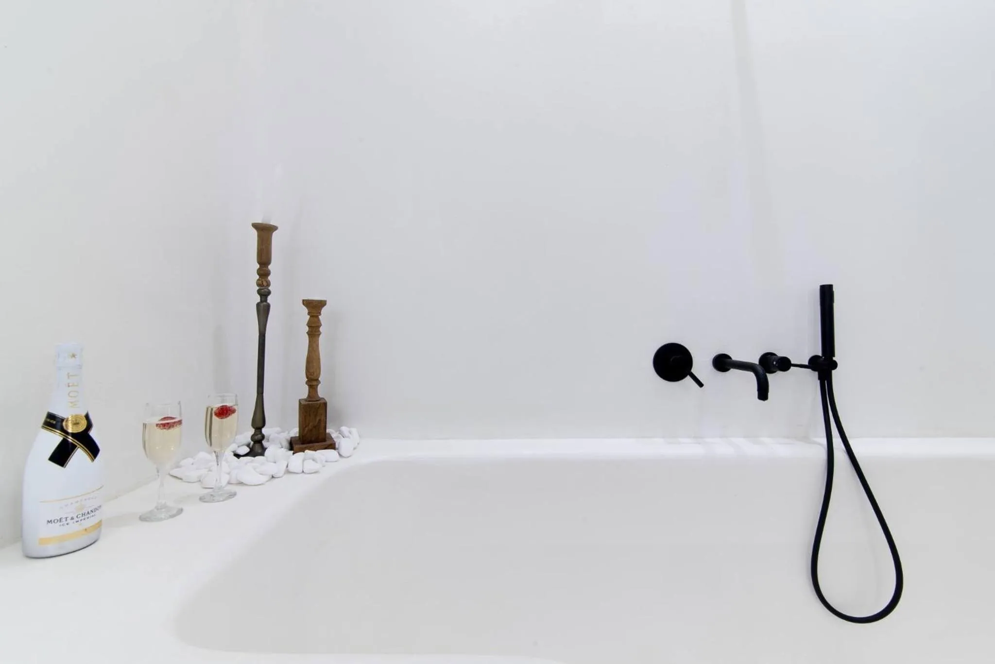 Bathroom in Portara Seaside Luxury Suites