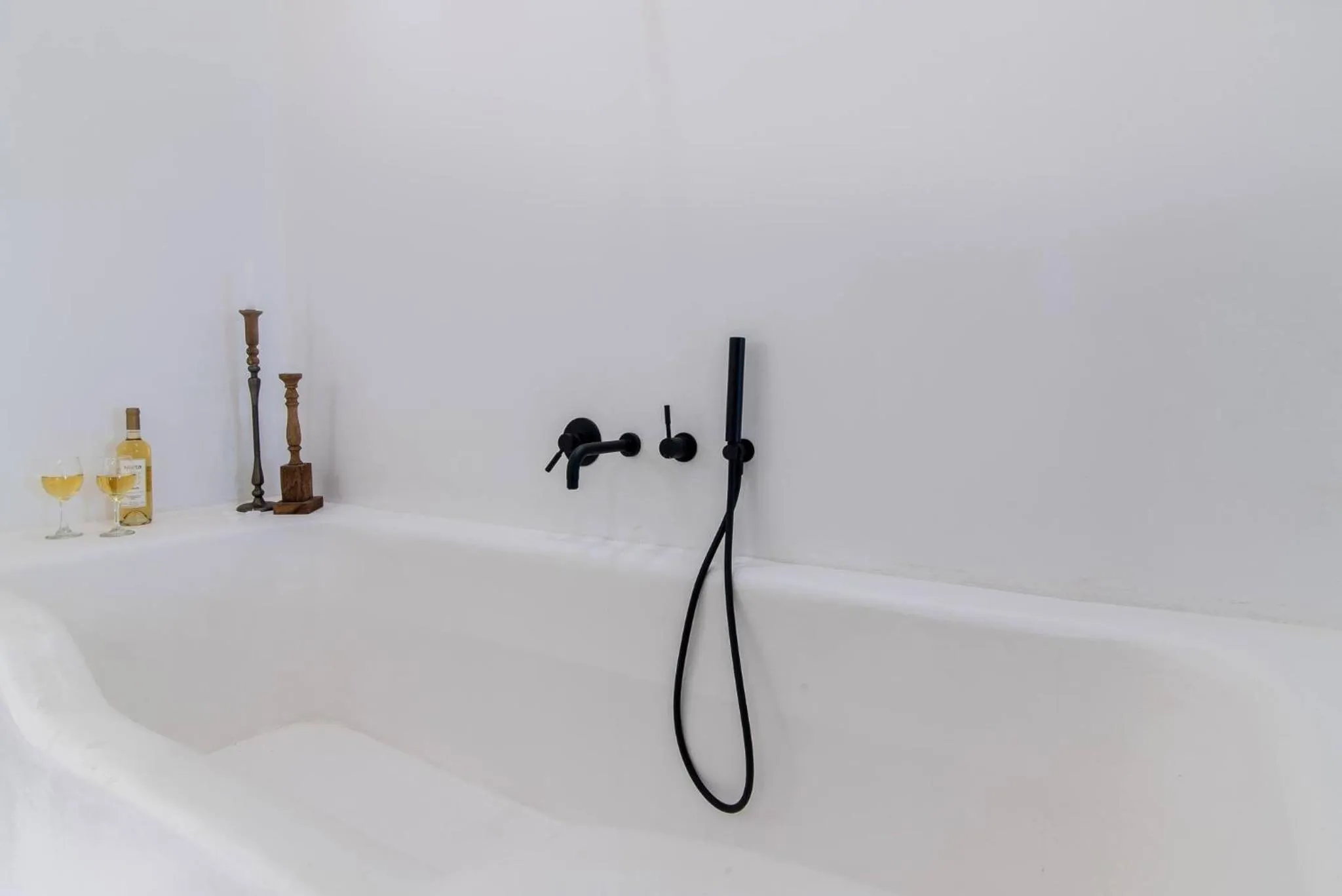 Bathroom in Portara Seaside Luxury Suites