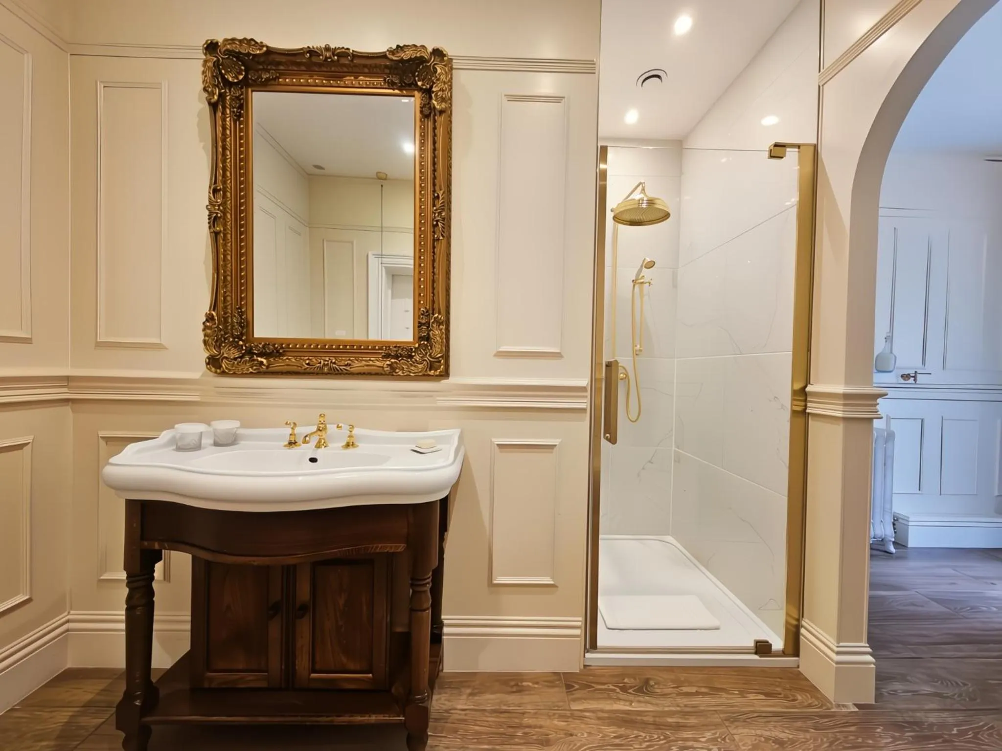 Bathroom in Plas Dinas Country House